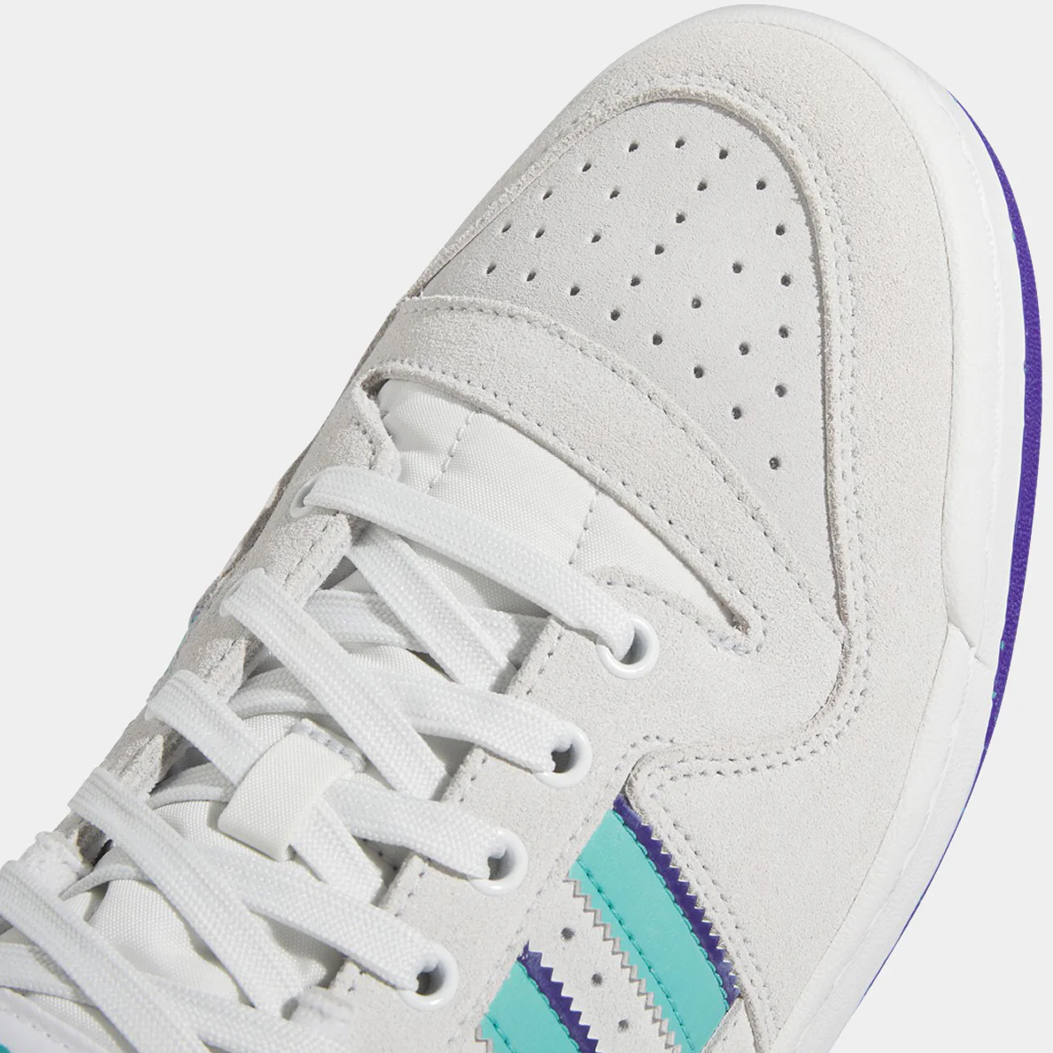 ADIDAS FORUM 84 LOW ADV - CRYSTAL WHITE/PRELOVED BLUE - Image 3
