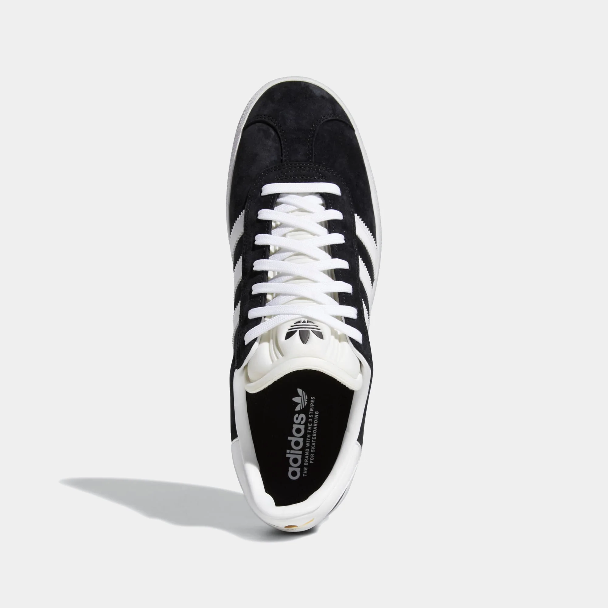 ADIDAS GAZELLE ADV - BLACK/WHITE - Image 4