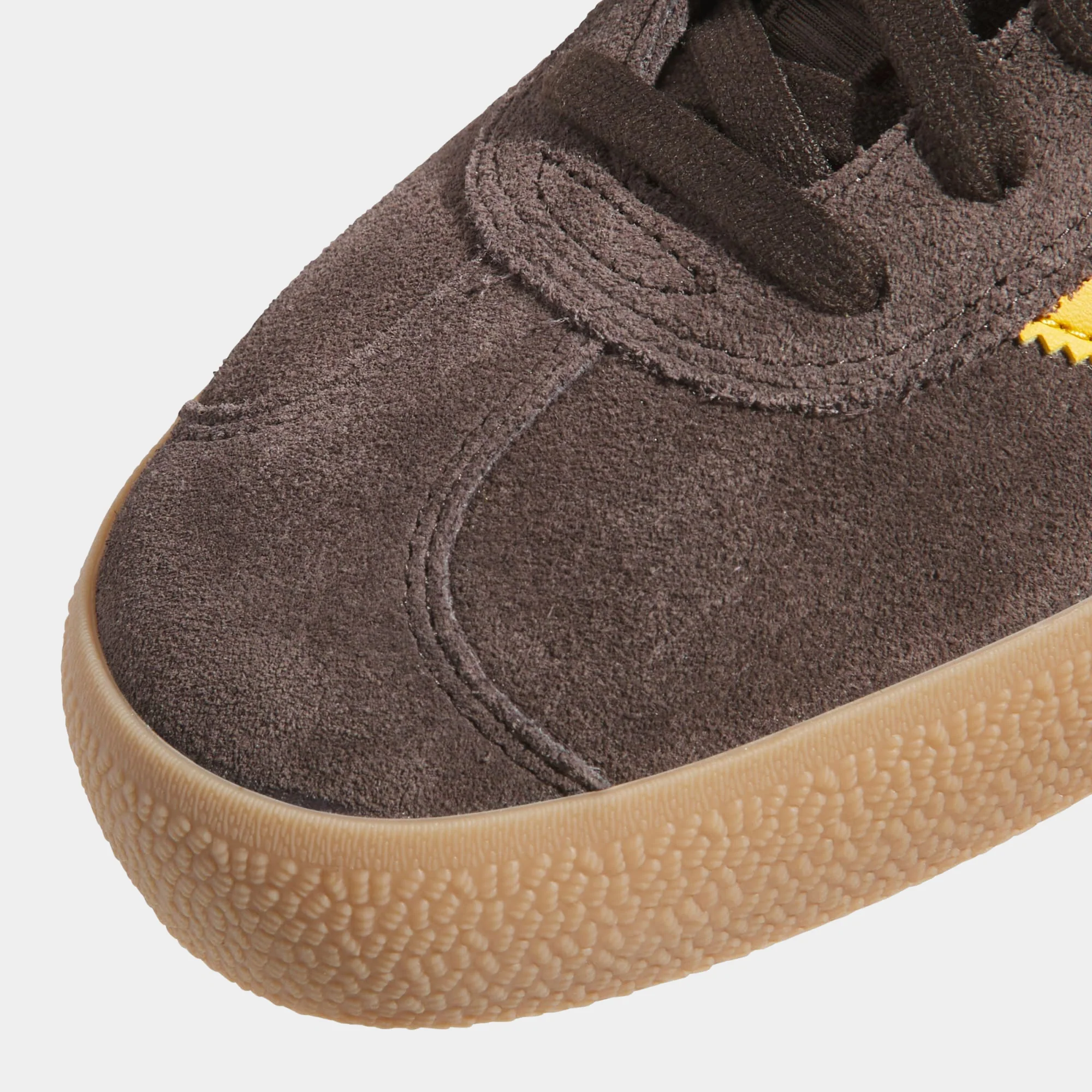ADIDAS GAZELLE ADV - BROWN/YELLOW - Image 3
