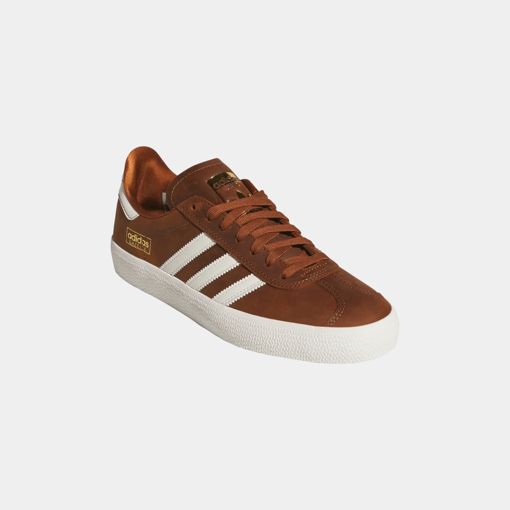 ADIDAS GAZELLE ADV - BROWN/WHITE - Image 2