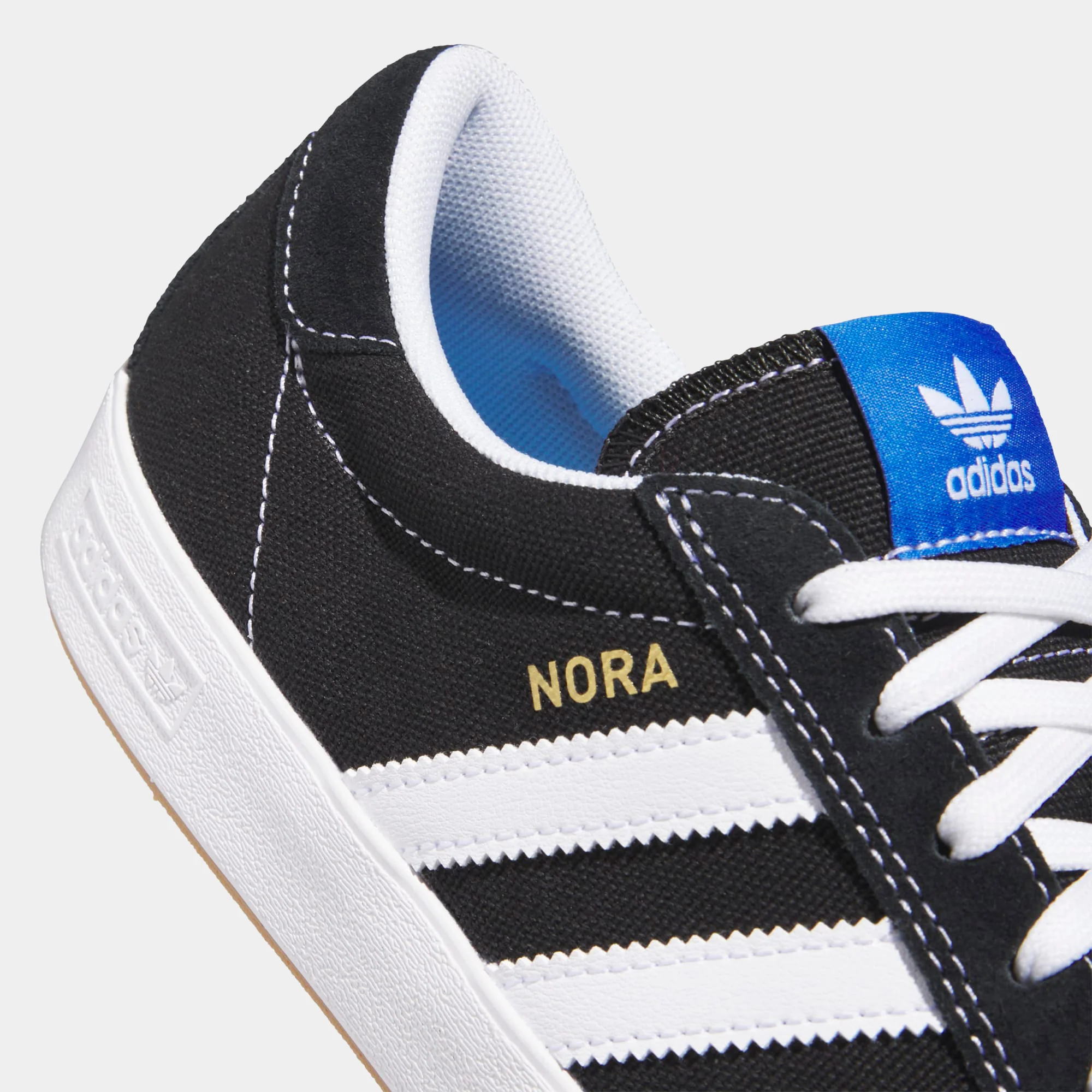 ADIDAS NORA - BLACK/WHITE-BLUE - Image 4