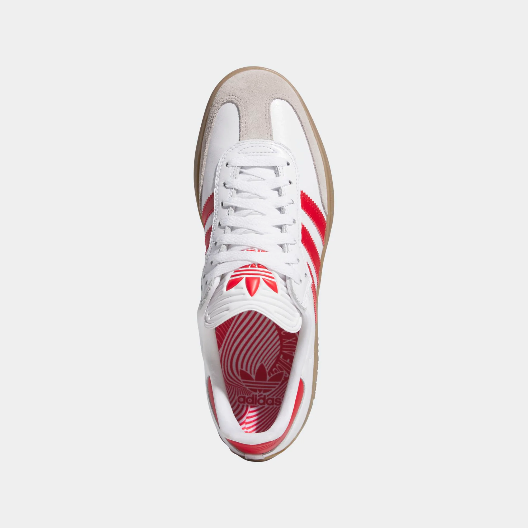 ADIDAS PUIG SAMBA - WHITE/SCARLET - Image 3