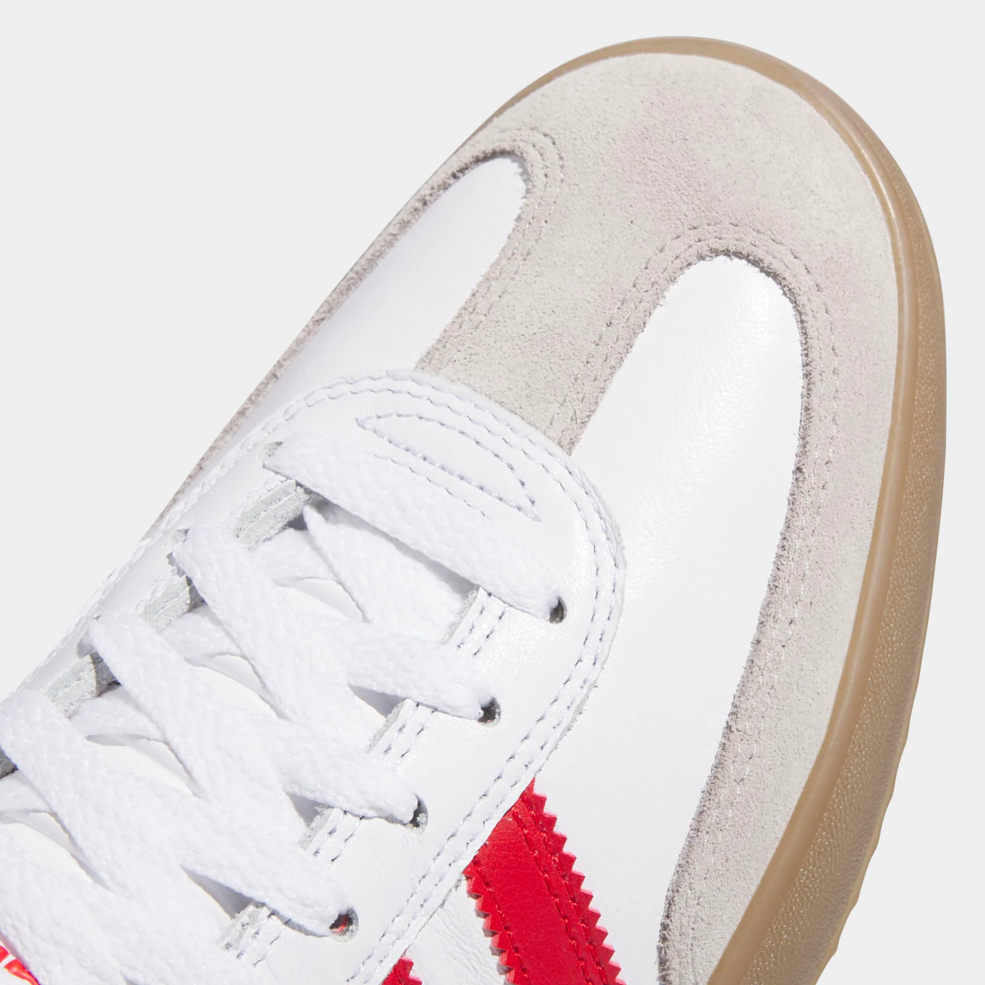 ADIDAS PUIG SAMBA - WHITE/SCARLET - Image 4