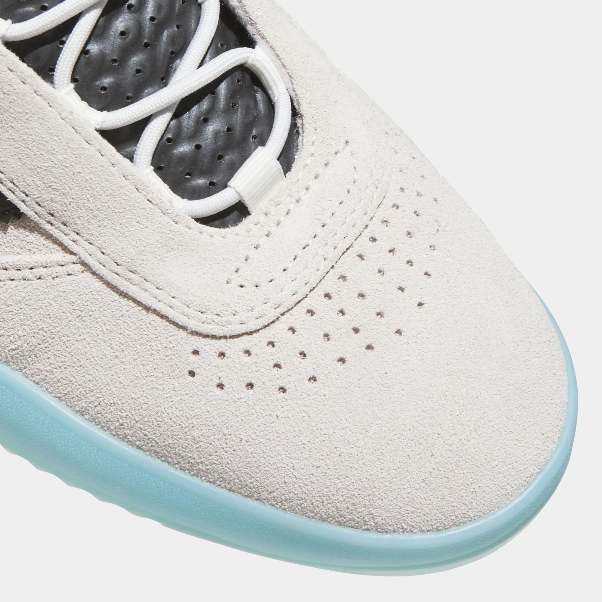 ADIDAS PUIG - WHITE/BLACK-AQUA - Image 3