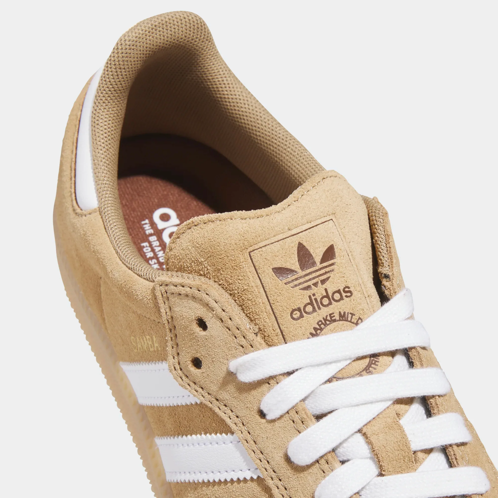 ADIDAS SAMBA ADV - CARDBOARD/WHITE - Image 4