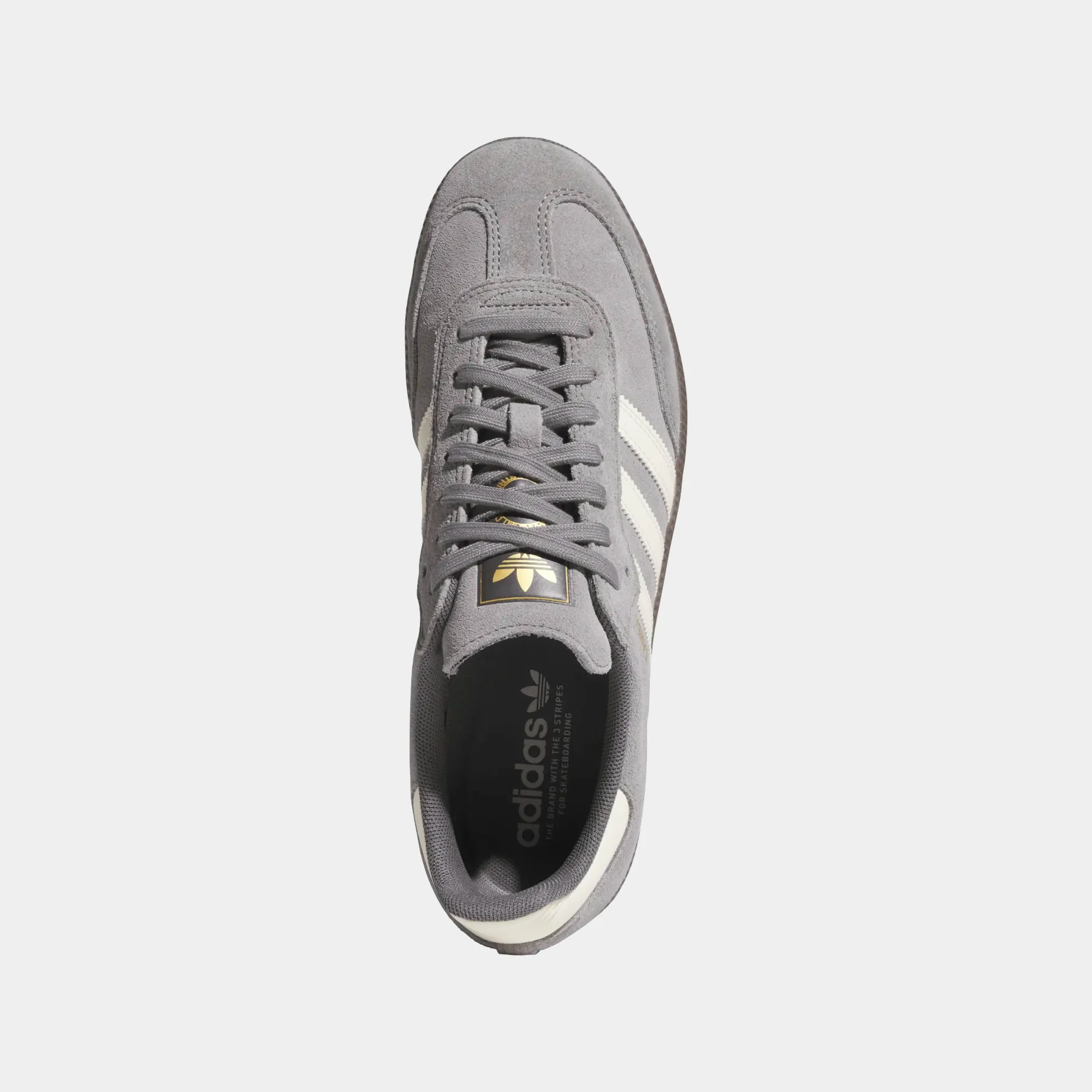 ADIDAS SAMBA ADV - GREY/CREAM - Image 3