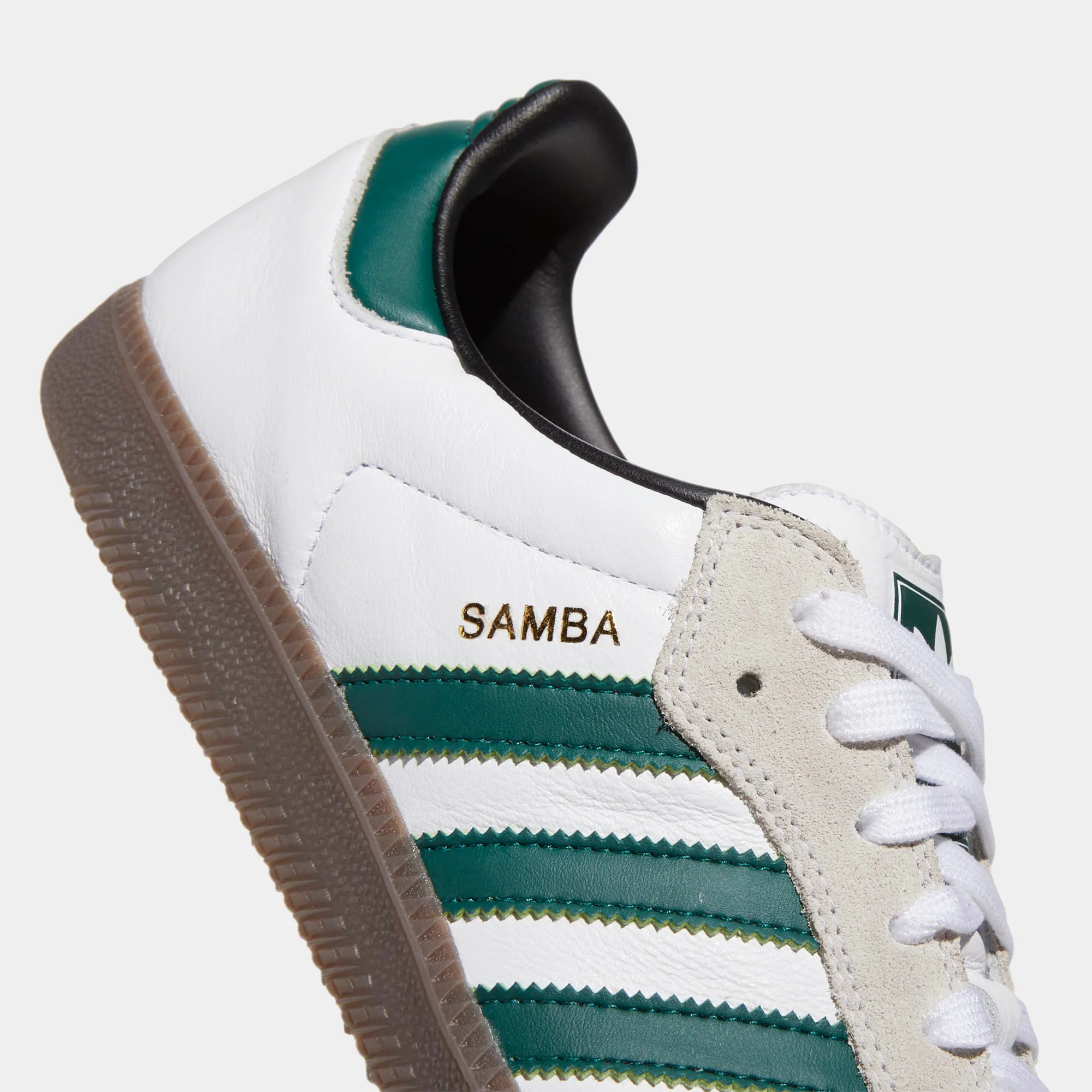 ADIDAS SAMBA ADV - WHITE/GREEN - Image 3