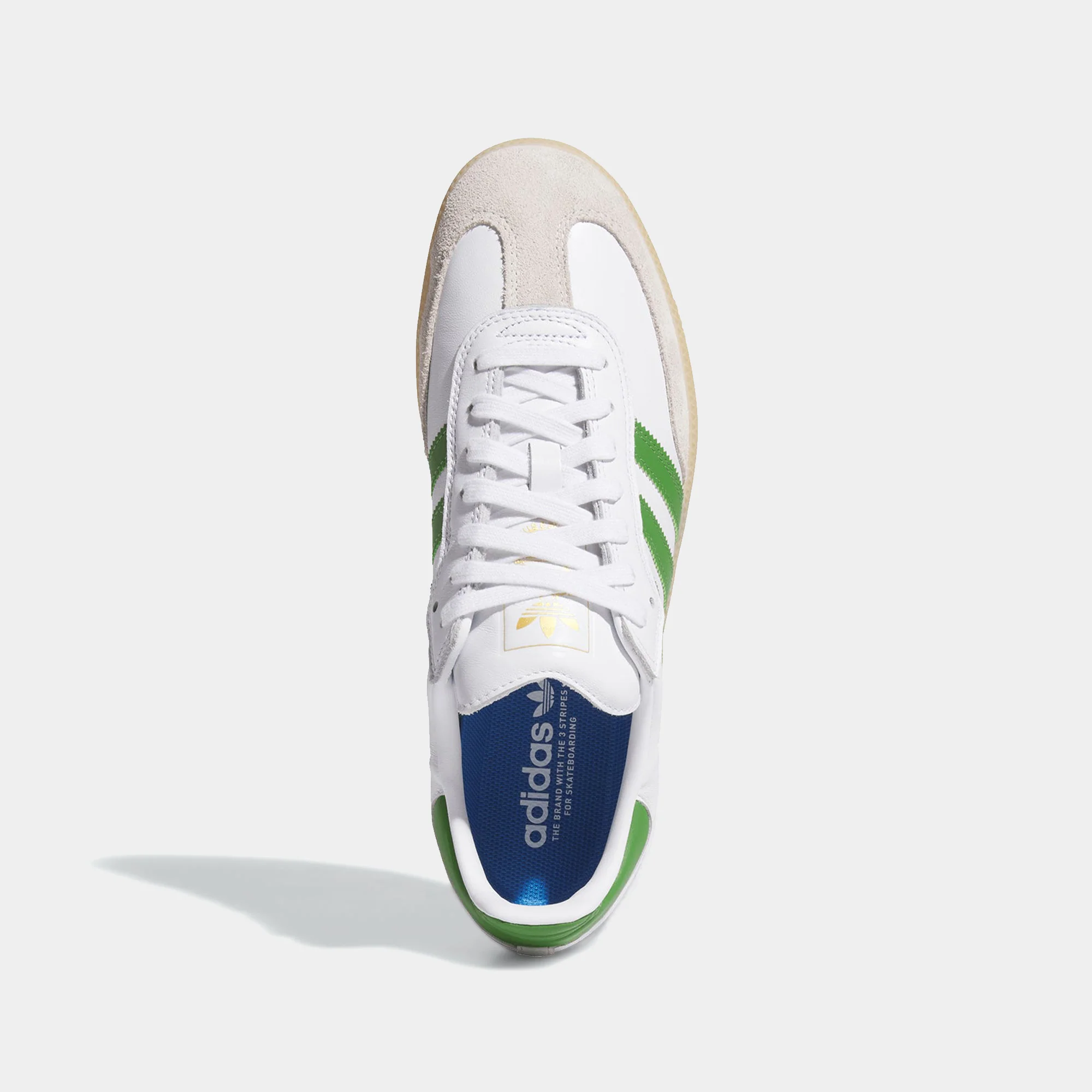 ADIDAS SAMBA ADV - WHITE/GREEN - Image 2