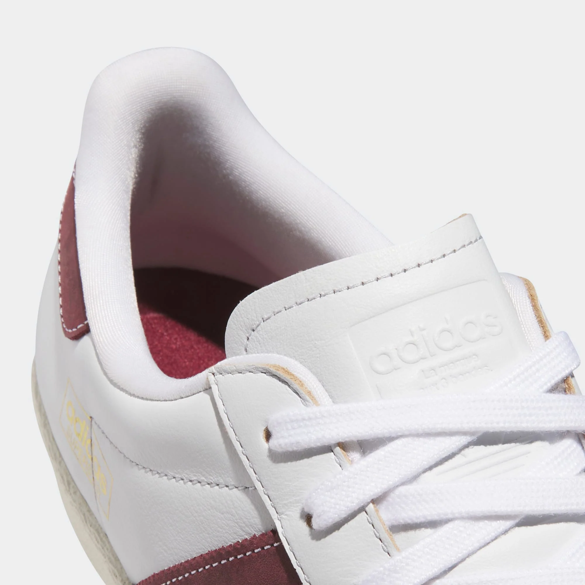 ADIDAS SUPERSTAR 80 ADV - WHITE/SHADOW RED - Image 3