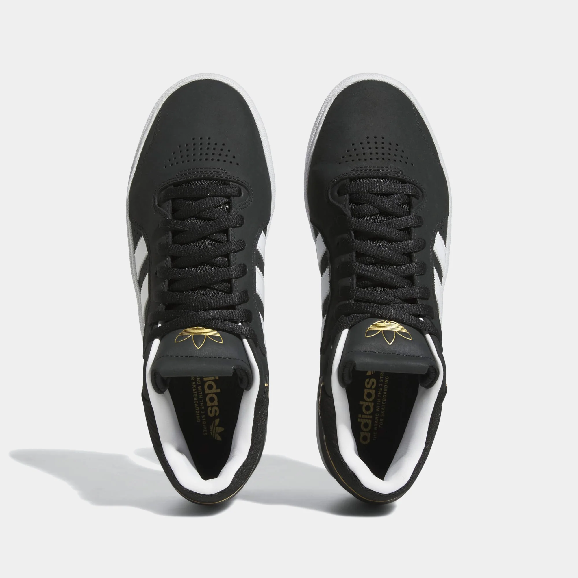 ADIDAS TYSHAWN - BLACK/WHITE-NUBUCK - Image 3