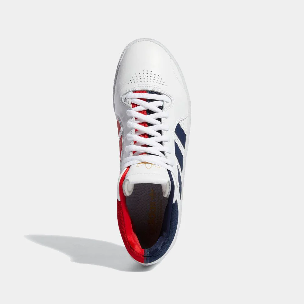 ADIDAS TYSHAWN - WHITE/COLLEGE NAVY - Image 3