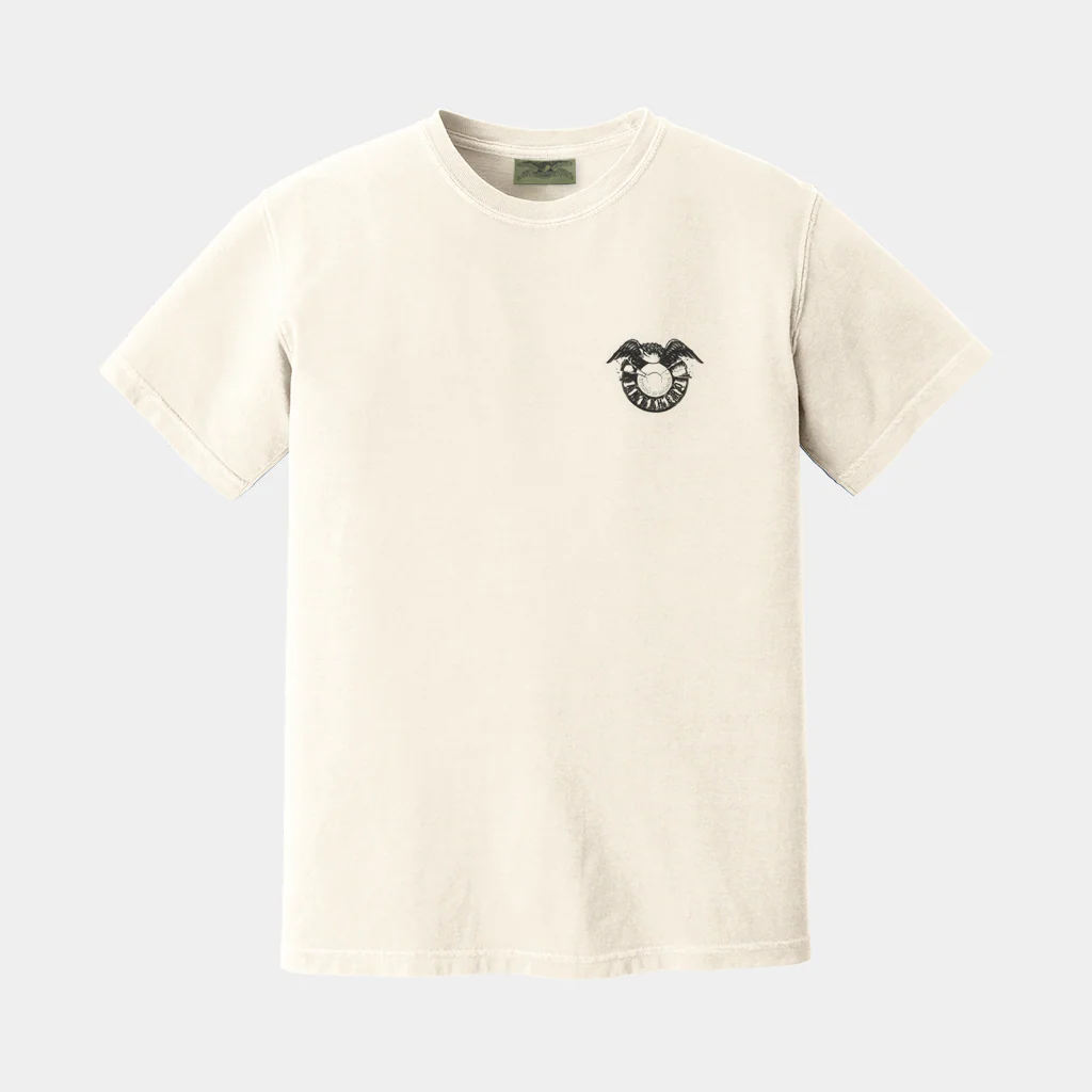 ANTI-HERO STUDIO 18 TEE - BONE/BLACK - Image 2