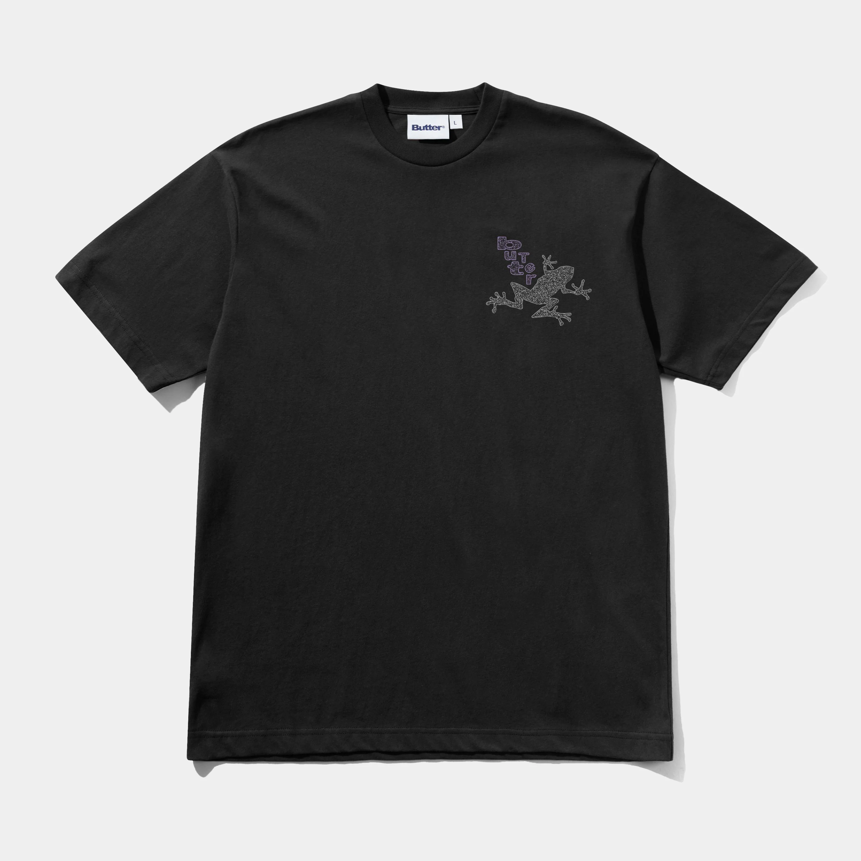 BUTTER GOODS CROAKER TEE - BLACK - Image 2