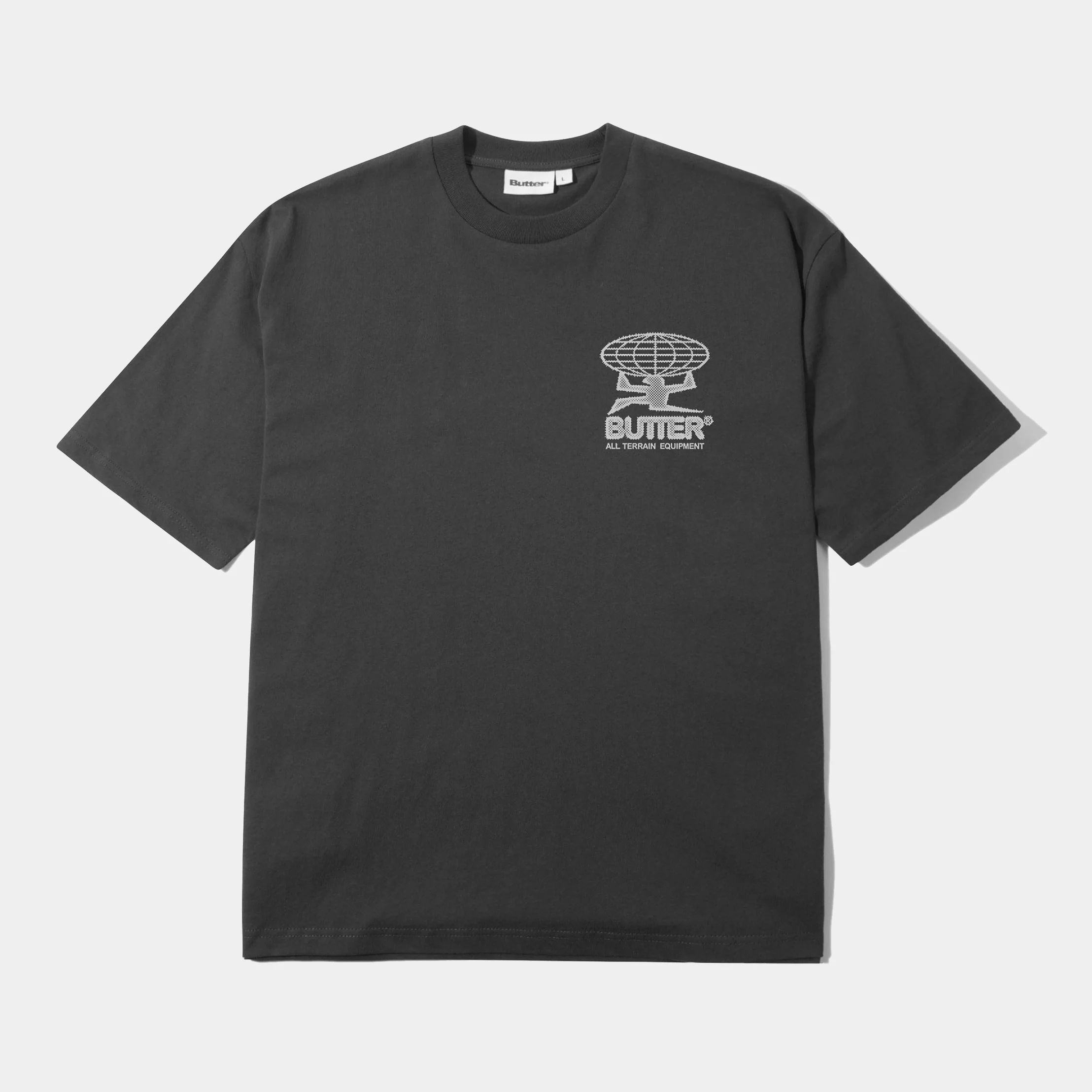 BUTTER GOODS TERRAIN TEE - WASHED BLACK - Image 2