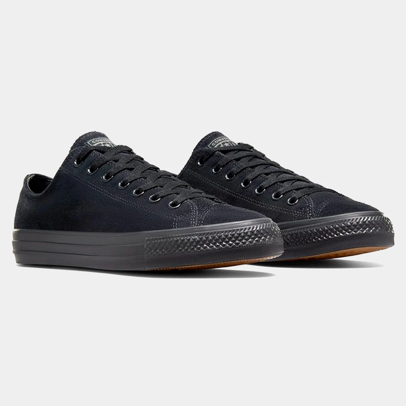 CONVERSE CTAS PRO OX - BLACK/BLACK-SUEDE TOE CAP - Image 2