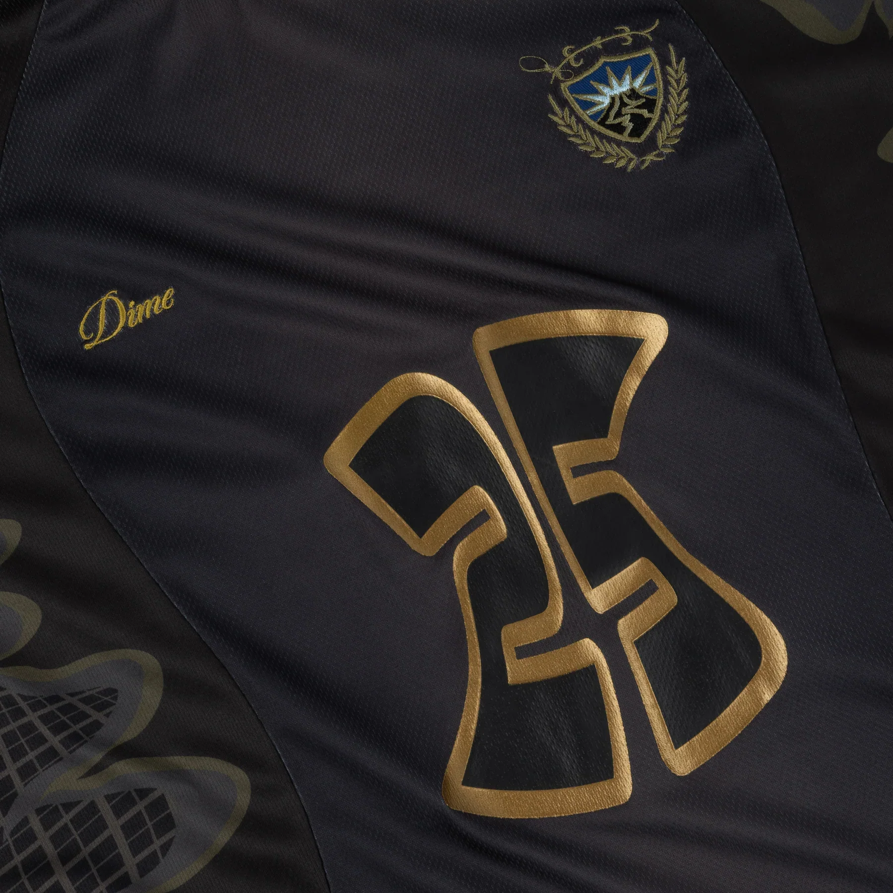 DIME HOLY FLAME JERSEY - GOLD FIRE - Image 2