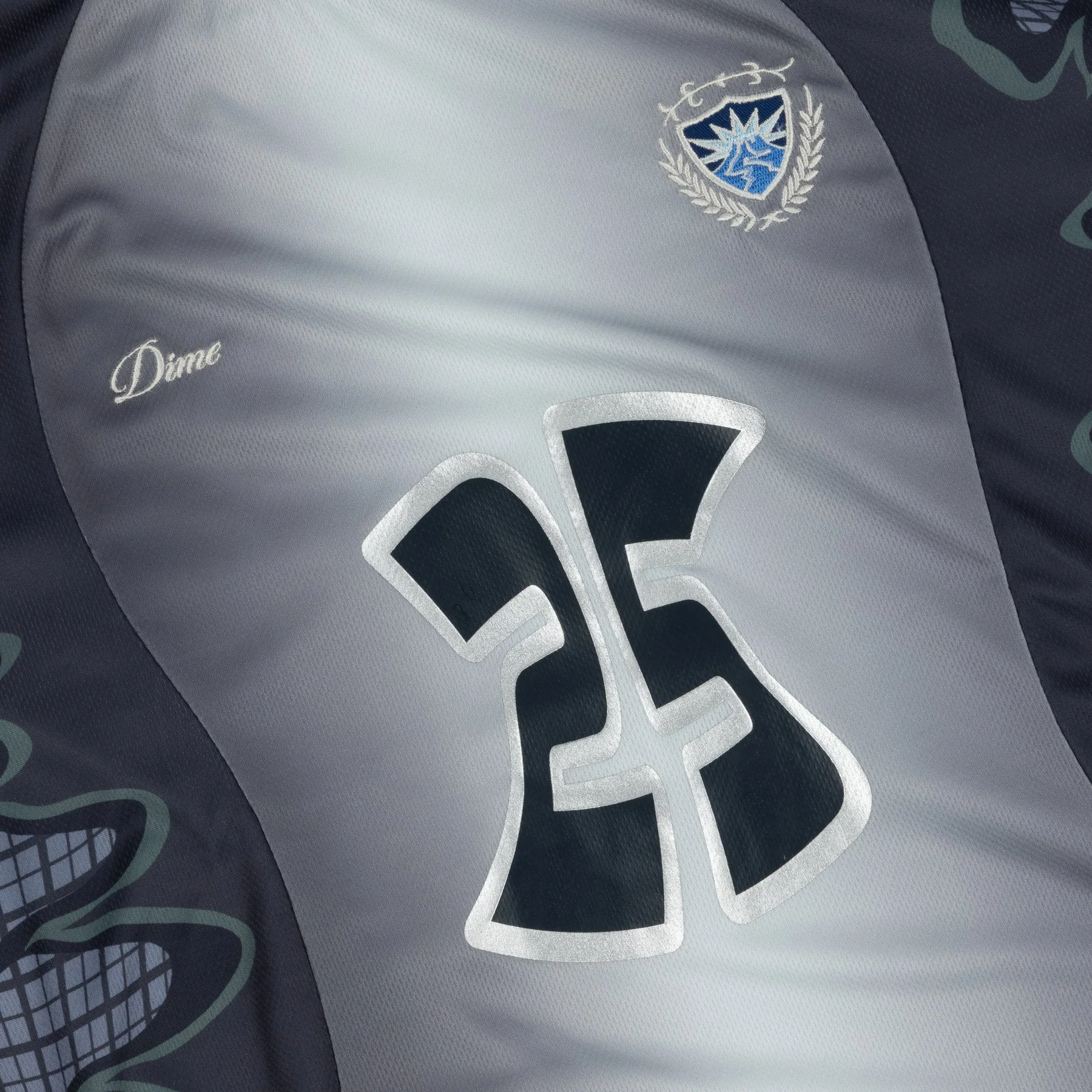 DIME HOLY FLAME JERSEY - SILVER FIRE - Image 2