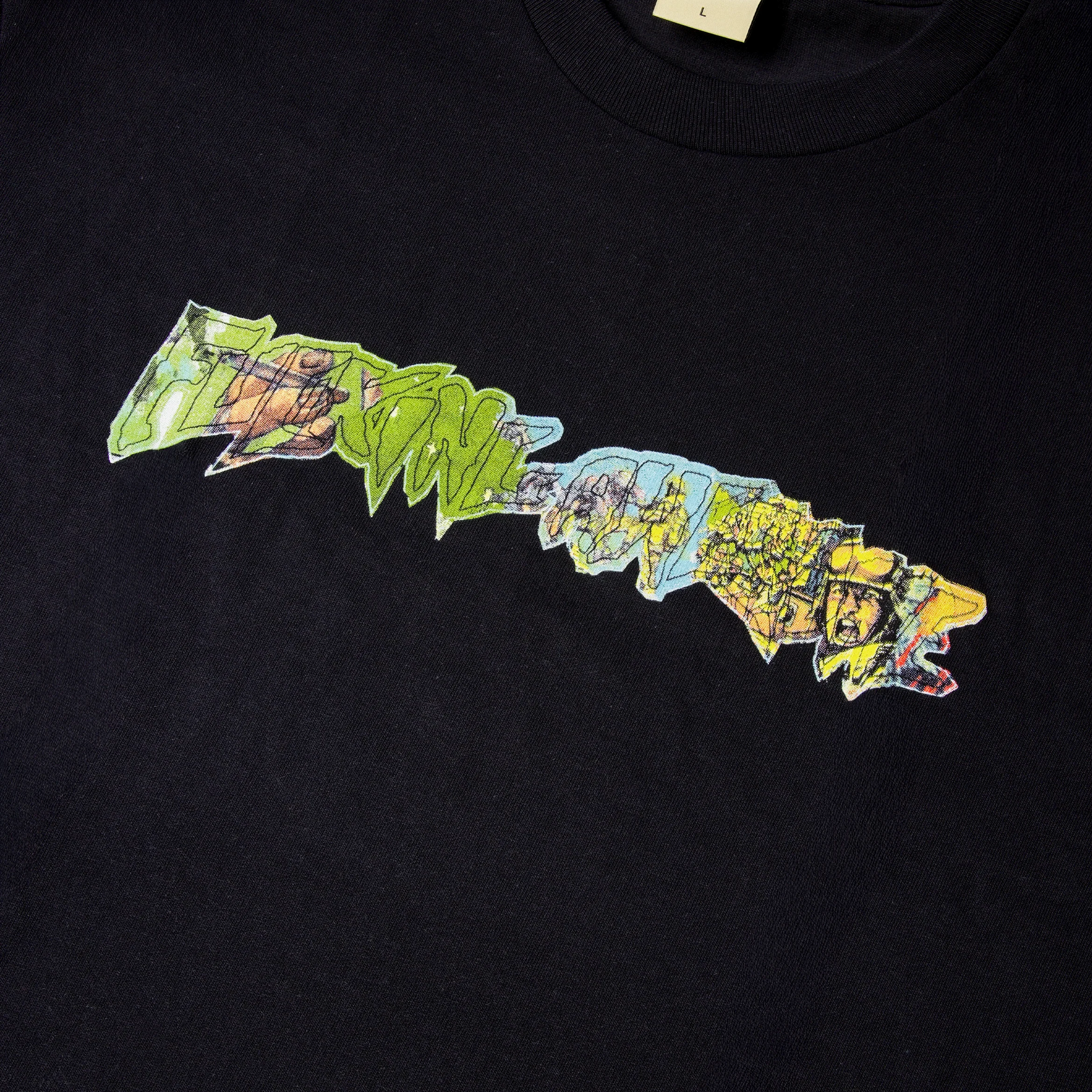 FUCKING AWESOME GIMME SOME TRUTH STAMP LOGO TEE - BLACK - Image 2