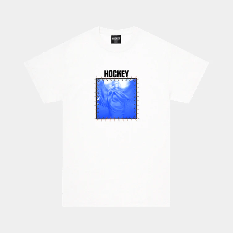HOCKEY GOD OF SUFFER 3 TEE - WHITE