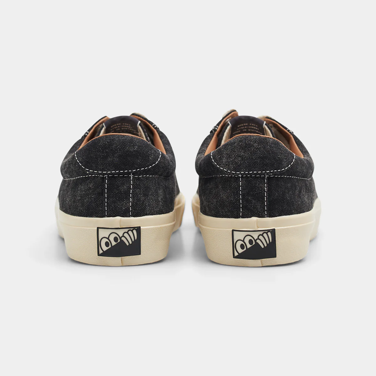 LAST RESORT AB VM001 LO CANVAS - WASHED BLACK/WHITE - Image 4