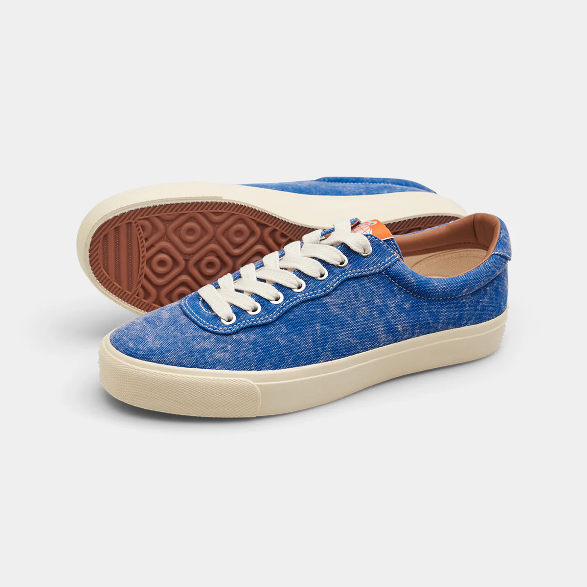 LAST RESORT AB VM001 LO CANVAS - WASHED ROYAL BLUE/WHITE - Image 2