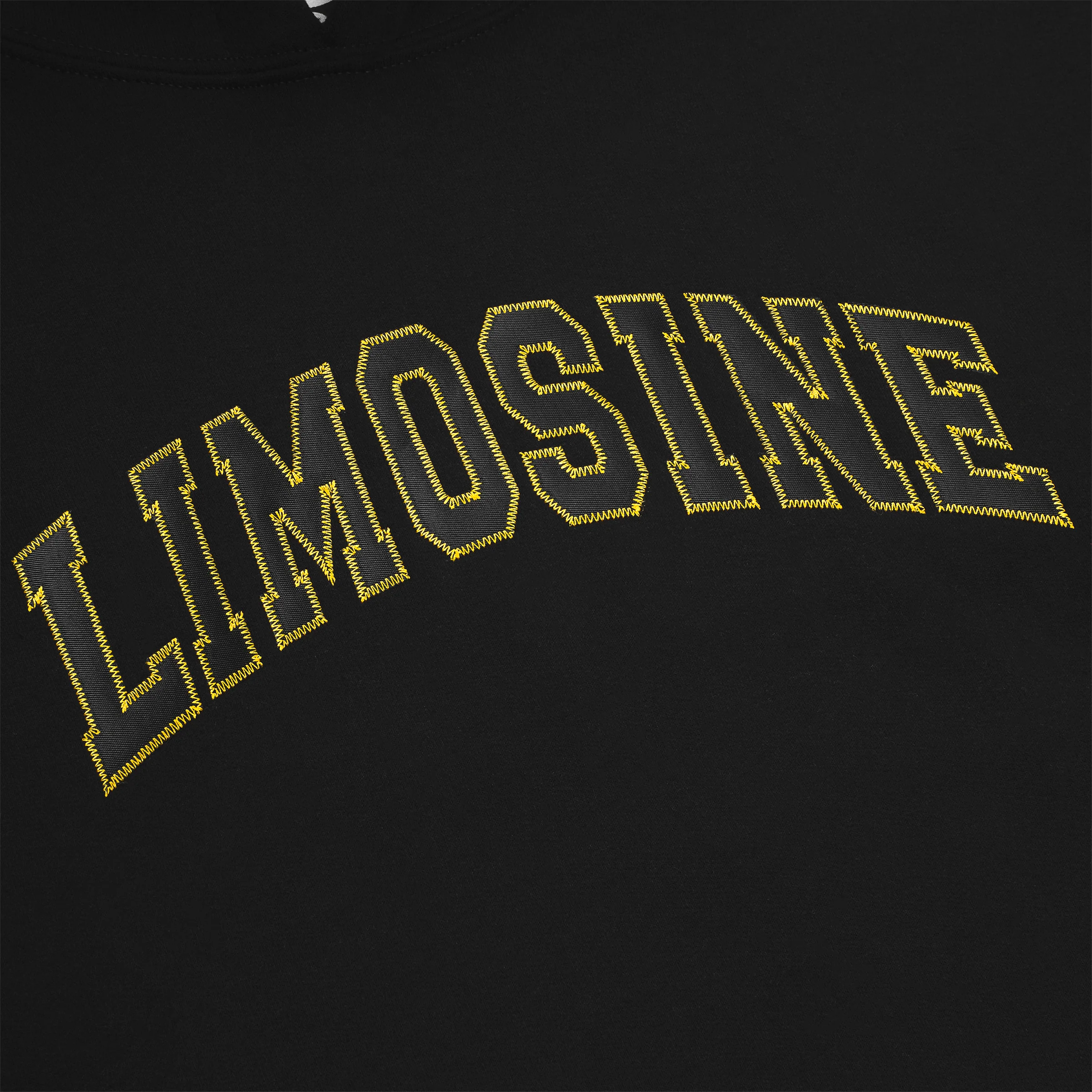 LIMOSINE BLACK VINYL HOODIE - BLACK - Image 2