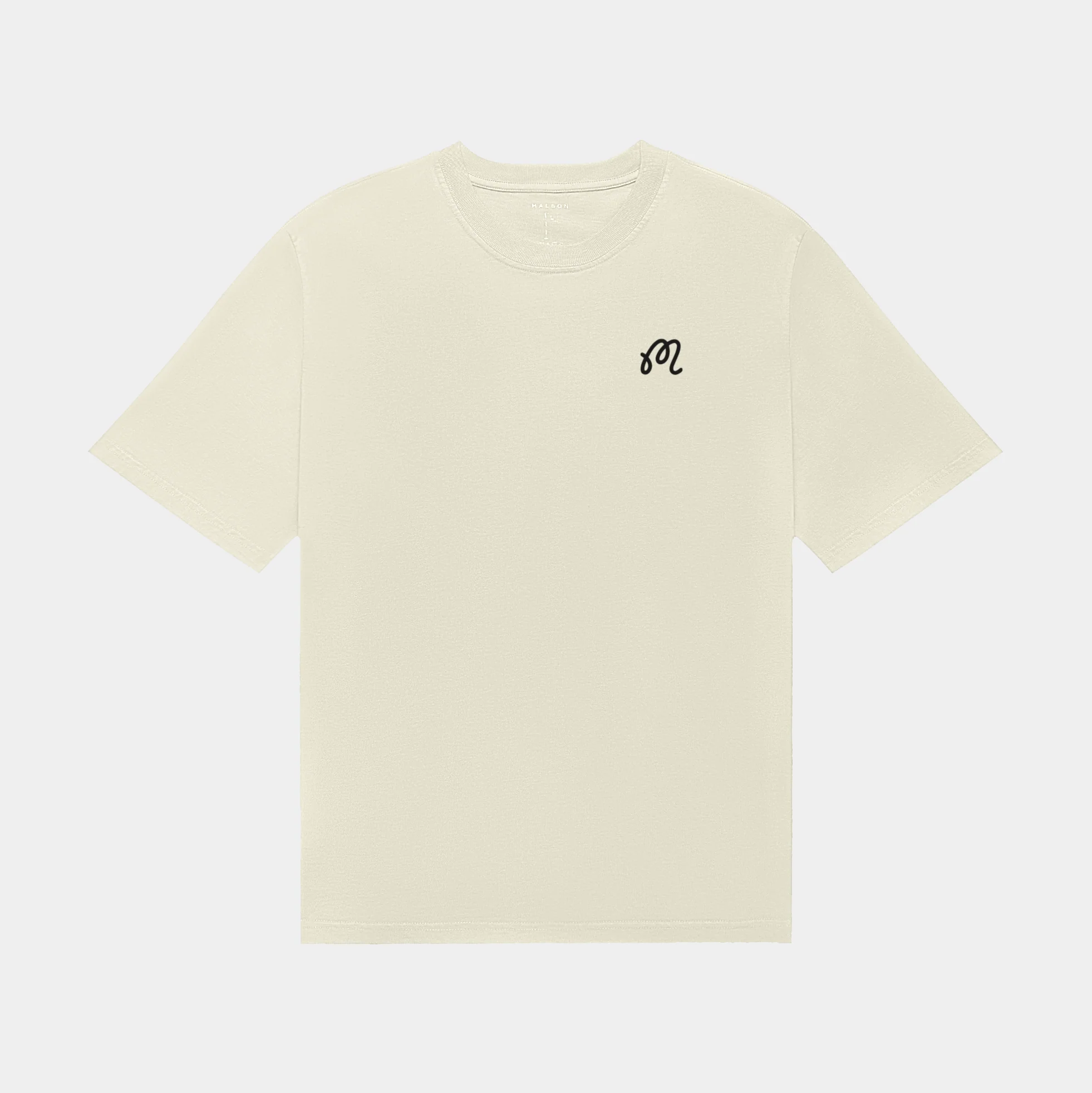 MALBON BERMUDA ORIGIN TEE - CREAM - Image 2