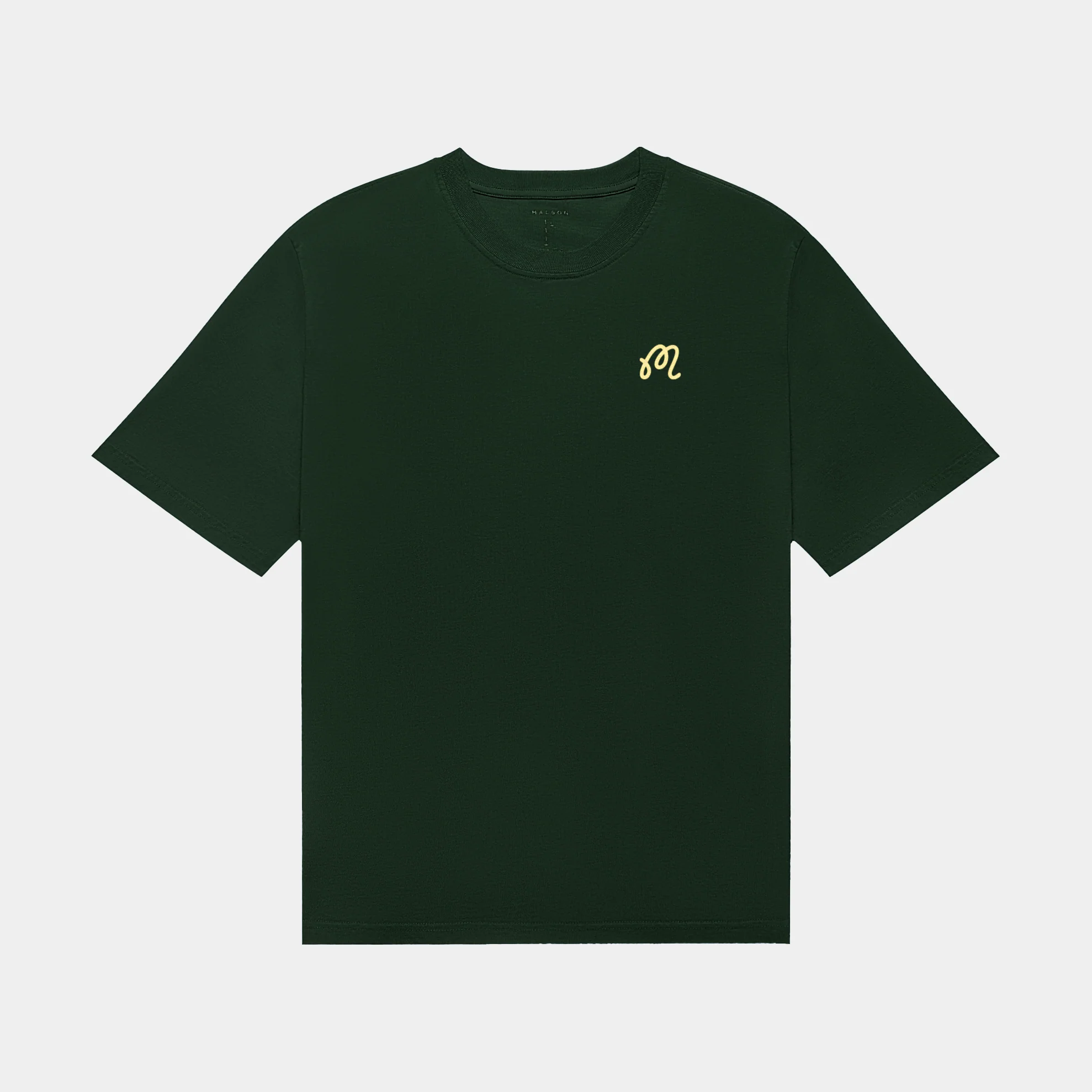 MALBON BERMUDA ORIGIN TEE - DARK OLIVE - Image 2