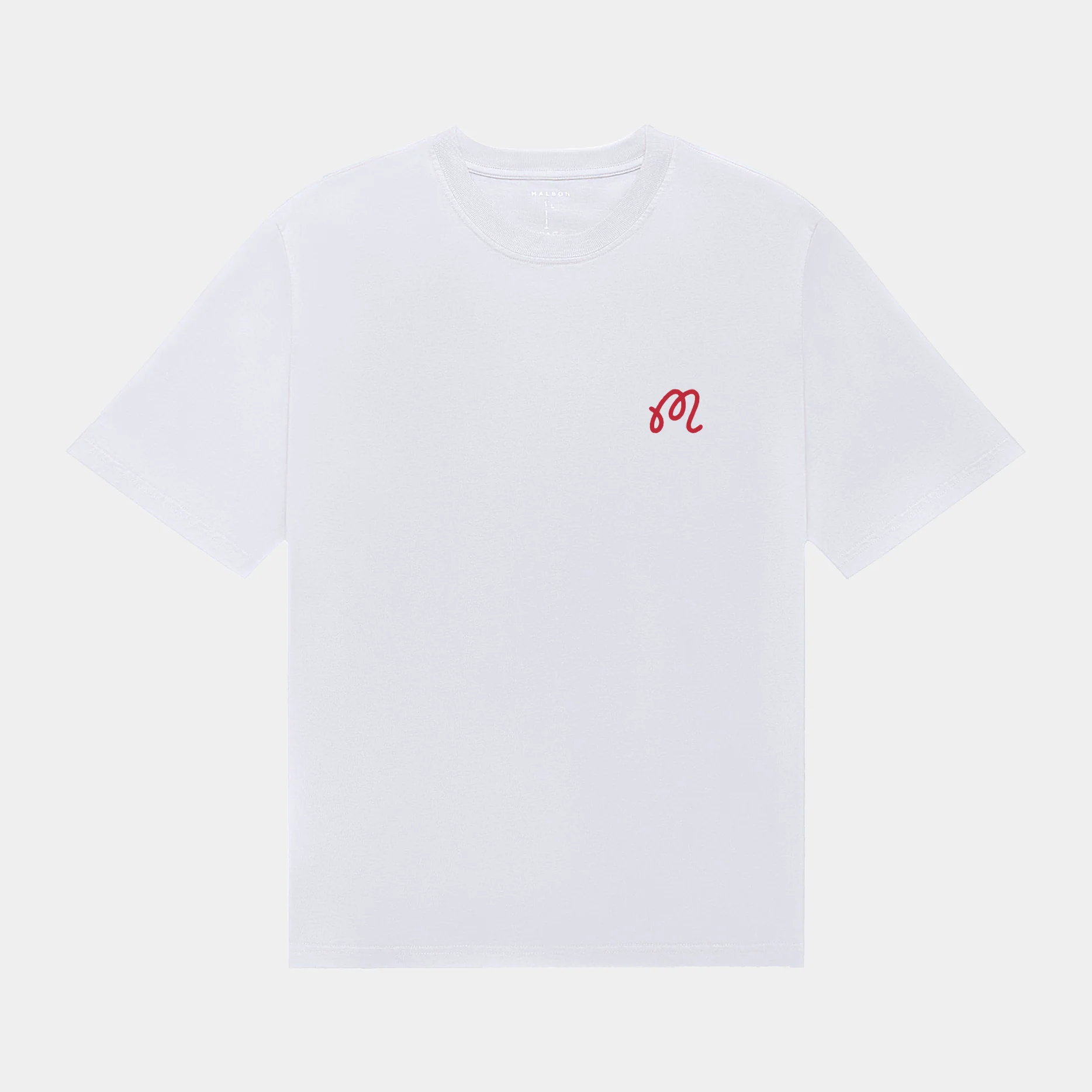 MALBON BERMUDA ROOSTER TEE - WHITE - Image 2
