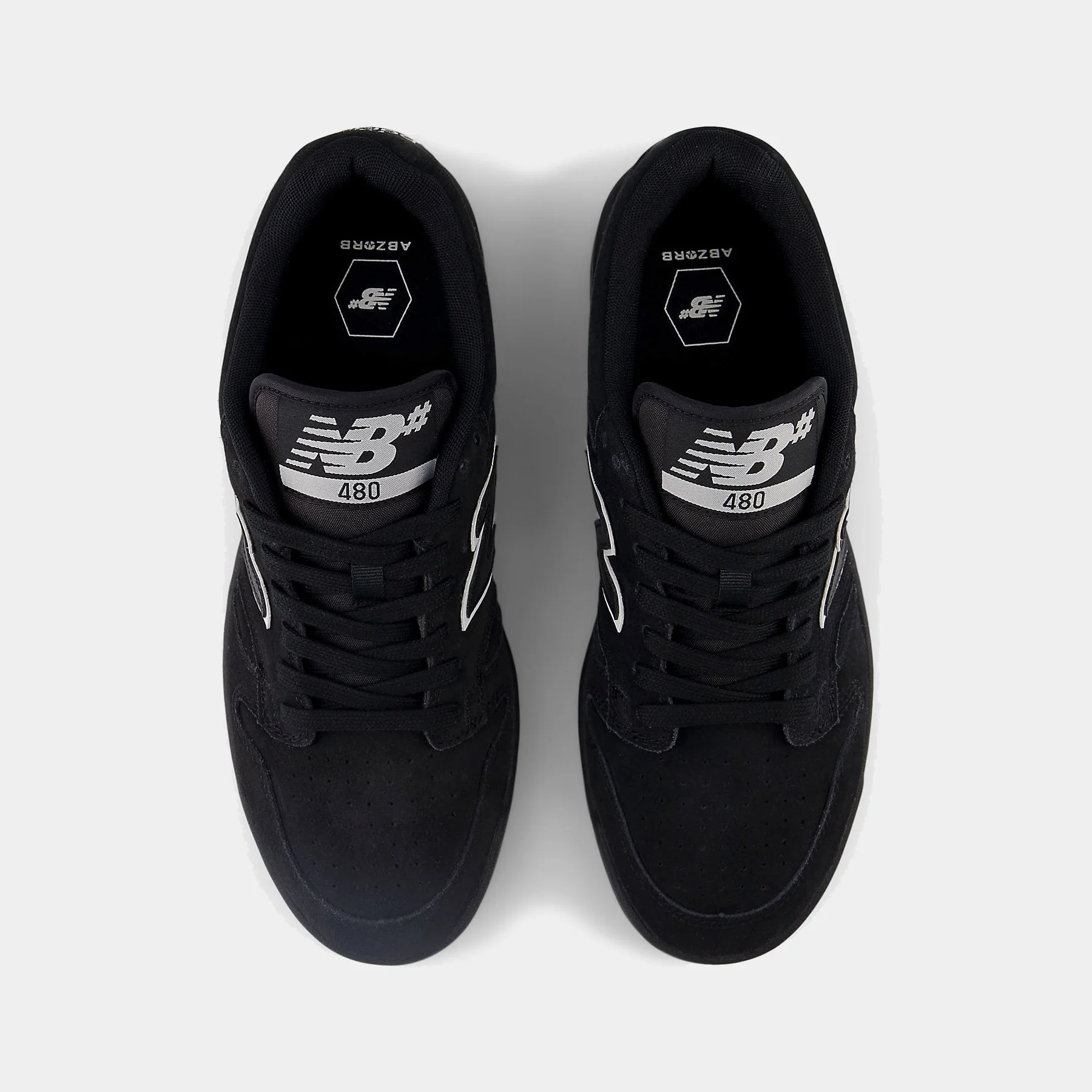 NEW BALANCE 480 - BLACK/BLACK - Image 3