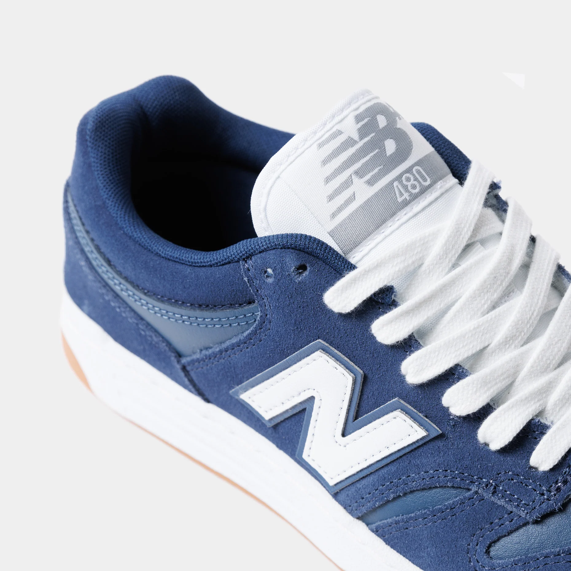 NEW BALANCE 480 - NAVY/WHITE - Image 2