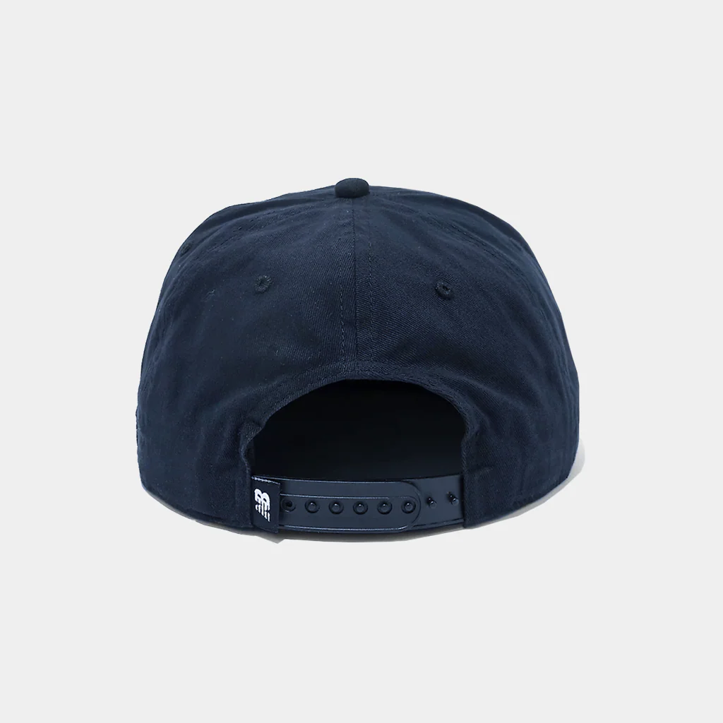NEW BALANCE 6 PANEL SNAPBACK HAT - NAVY - Image 2