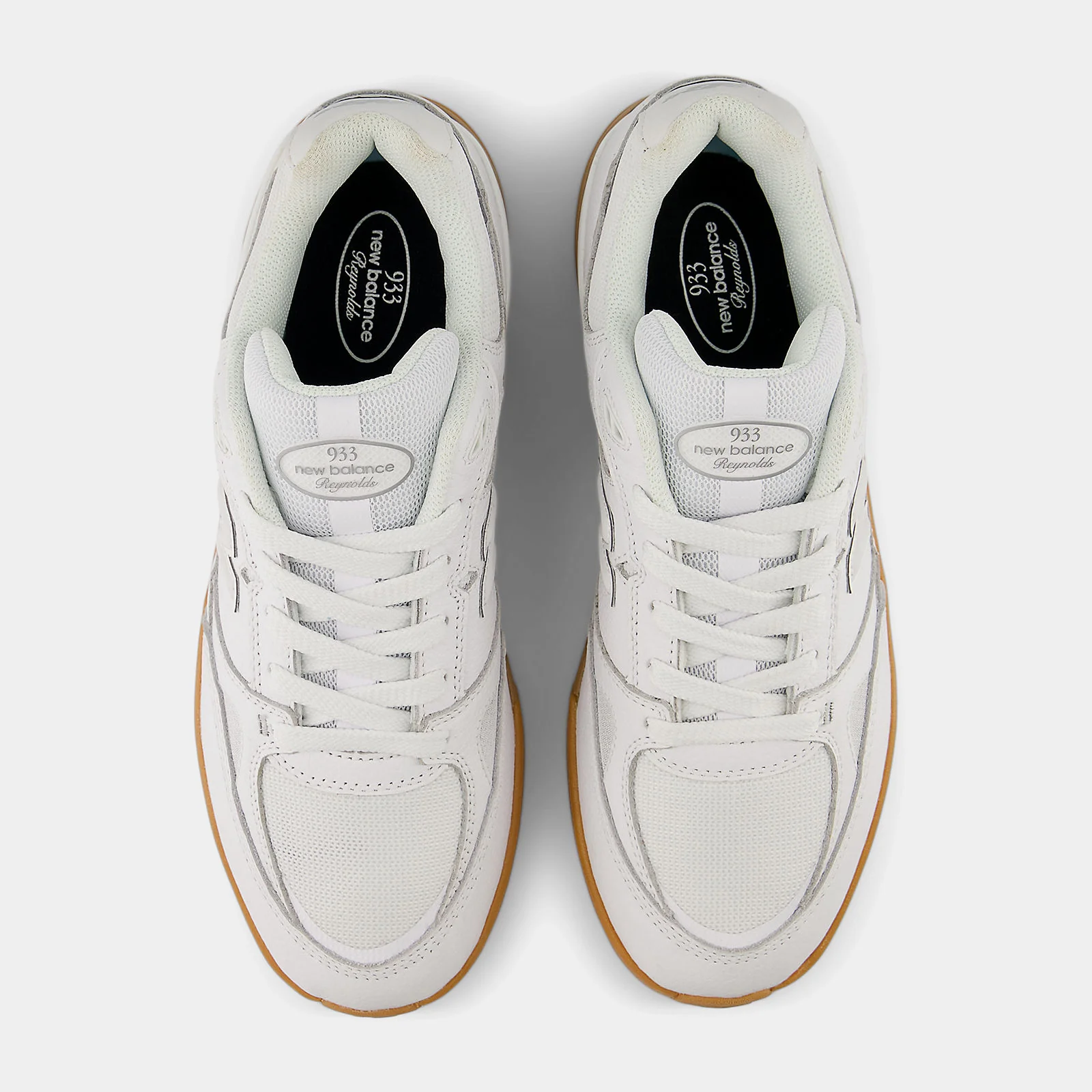 NEW BALANCE 933-REYNOLDS - WHITE/GUM - Image 3
