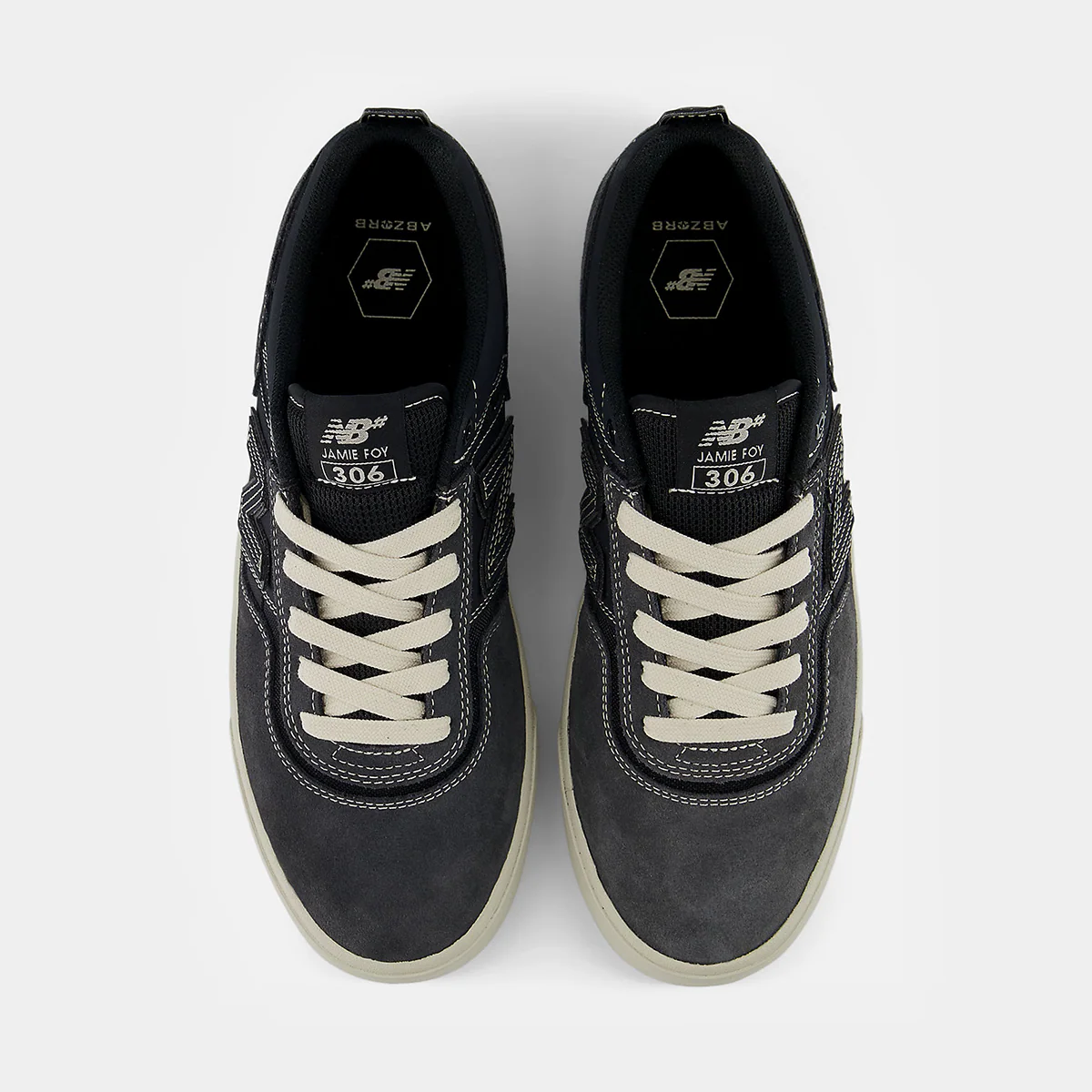 NEW BALANCE FOY 306 - DARK GREY/SEA SALT - Image 3
