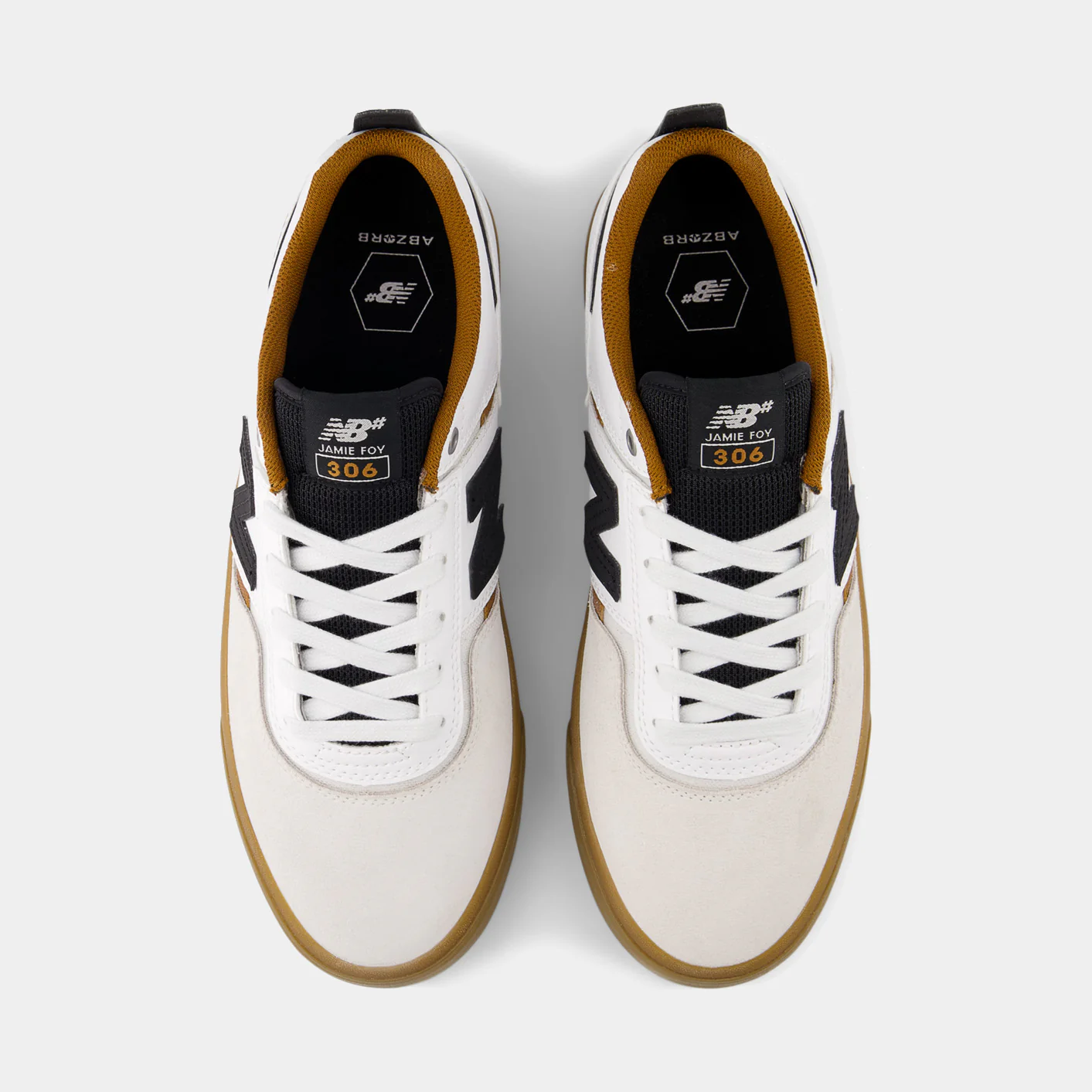 NEW BALANCE FOY 306 - SEA SALT/BLACK/GUM - Image 3