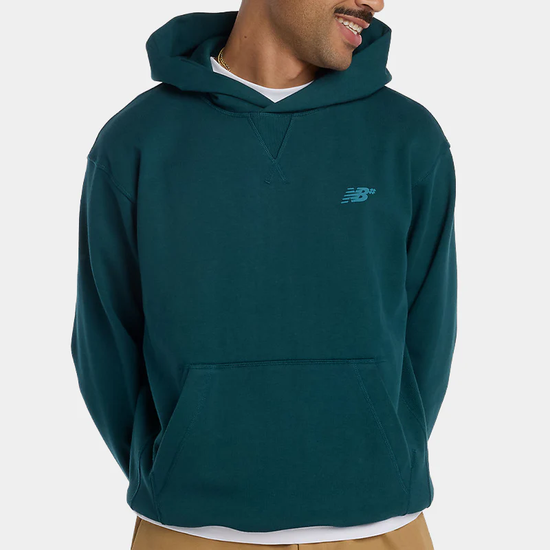 NEW BALANCE NUMERIC FRENCH TERRY HOODIE - MEDUSA GREEN - Image 2