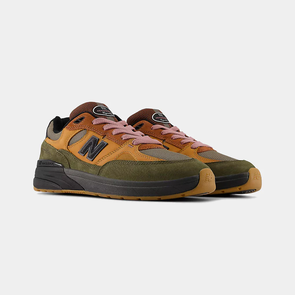 NEW BALANCE X MIKE GIGLIOTTI 933-REYNOLDS - TRUE BROWN/CANDY PINK - Image 2