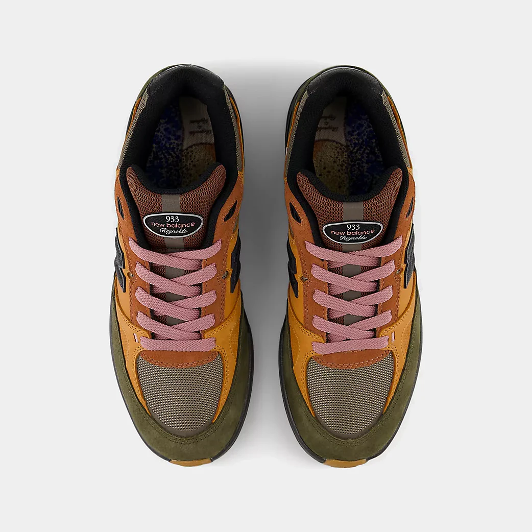 NEW BALANCE X MIKE GIGLIOTTI 933-REYNOLDS - TRUE BROWN/CANDY PINK - Image 3