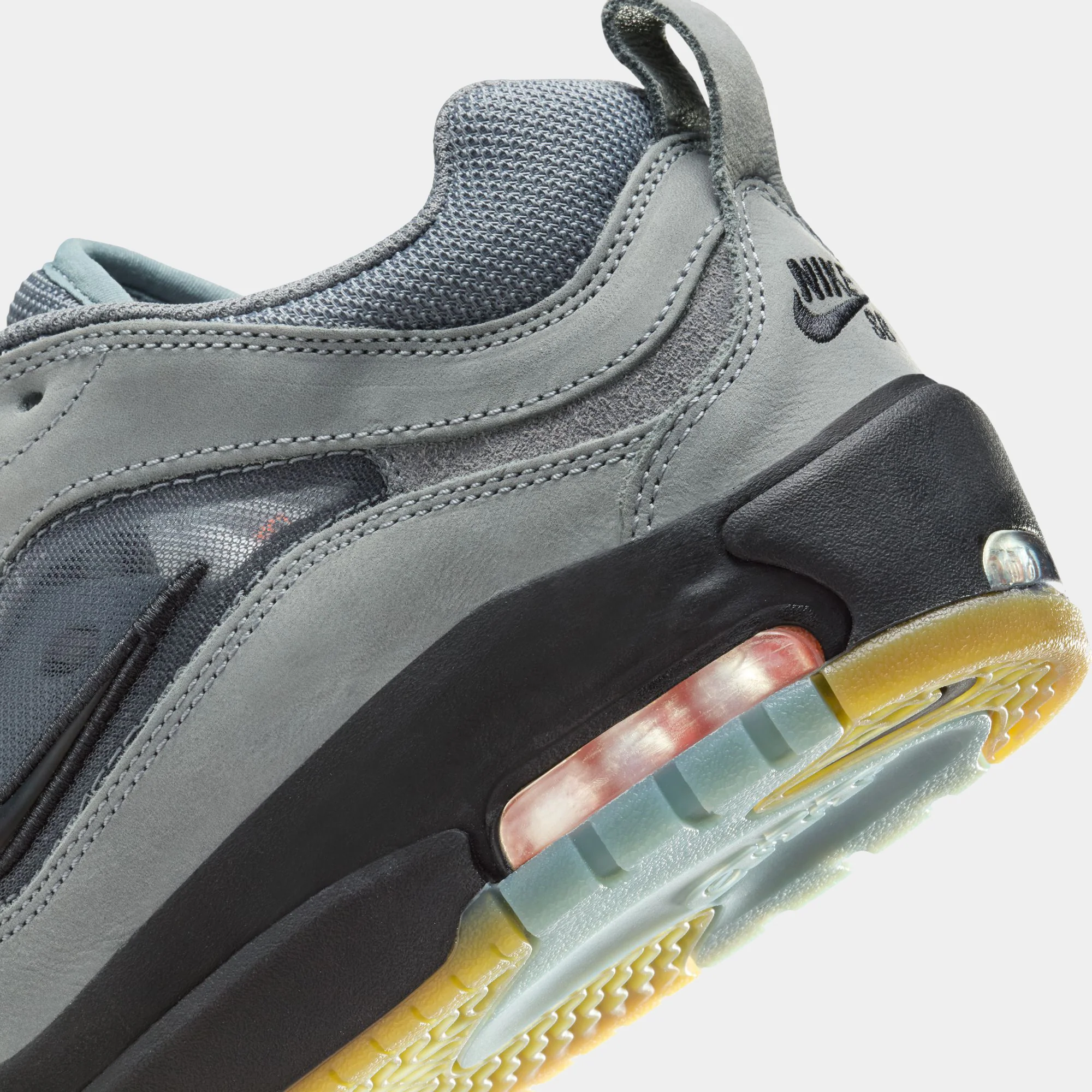 NIKE SB AIR MAX ISHOD ISO - COOL GREY/BLACK - Image 5