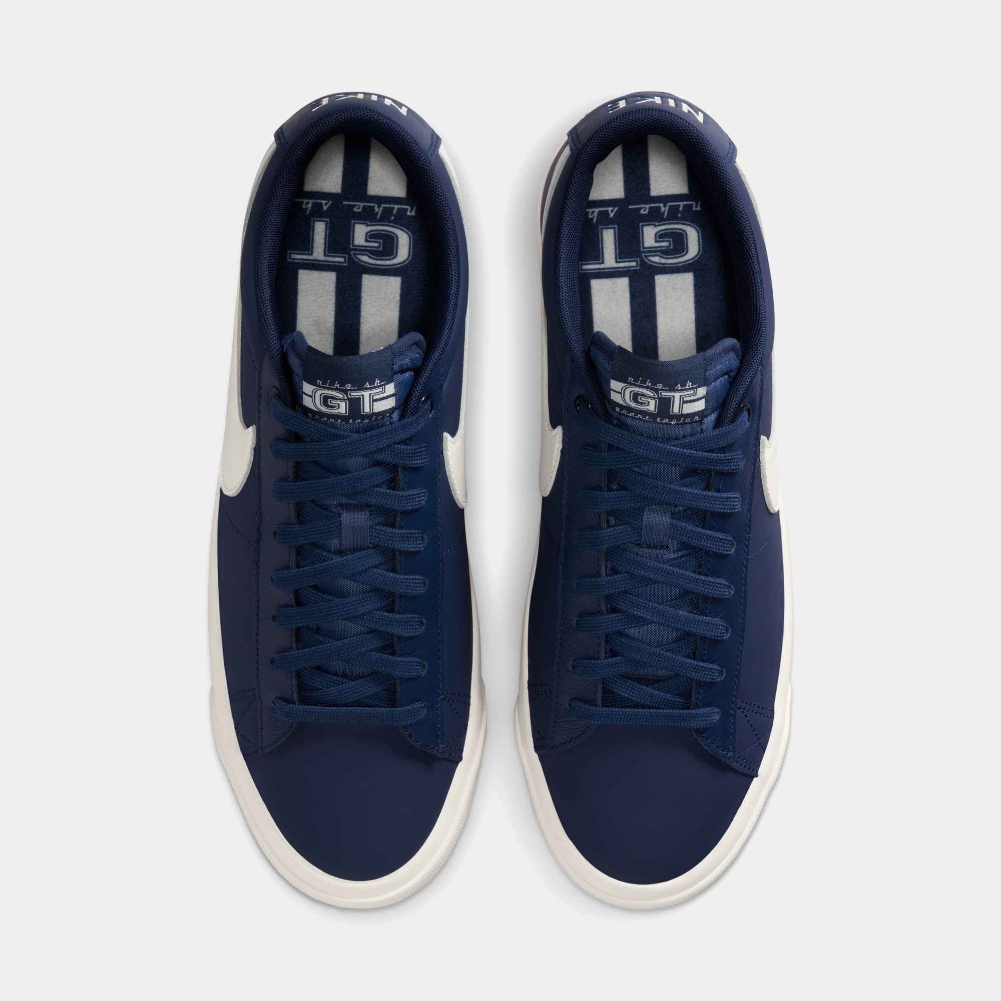NIKE SB BLAZER LOW PRO GT -  BLUE VOID/SAIL - Image 3