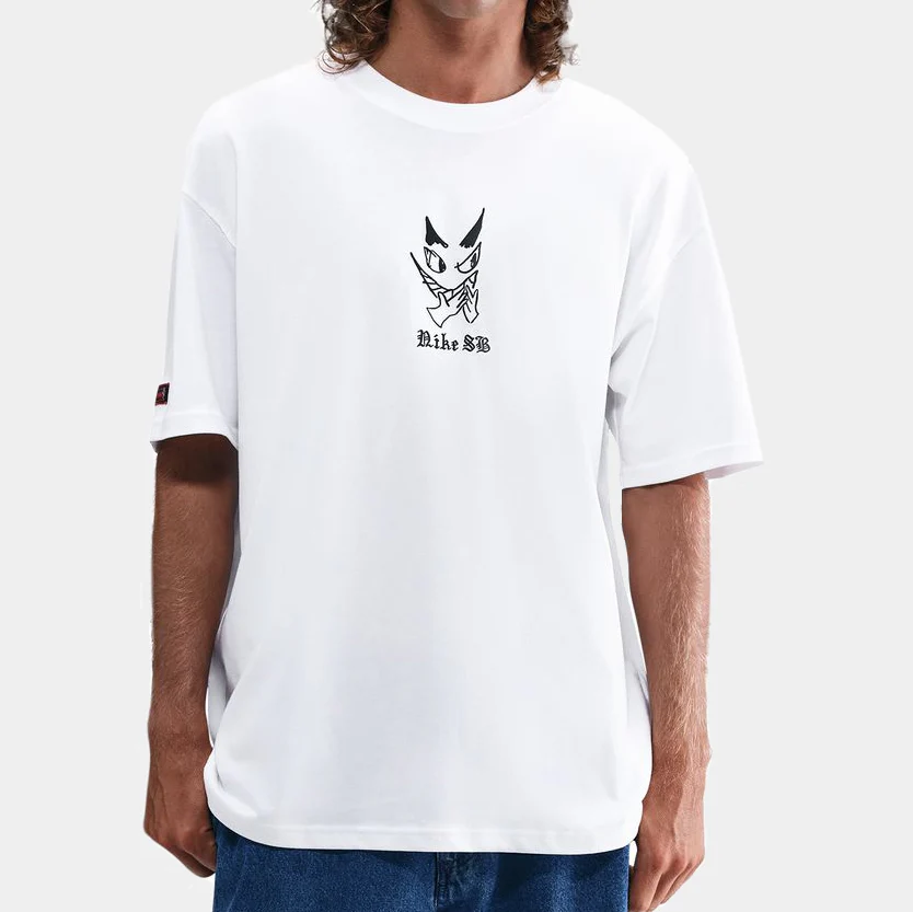 NIKE SB CHARCOAL DUNK TEE - WHITE - Image 2