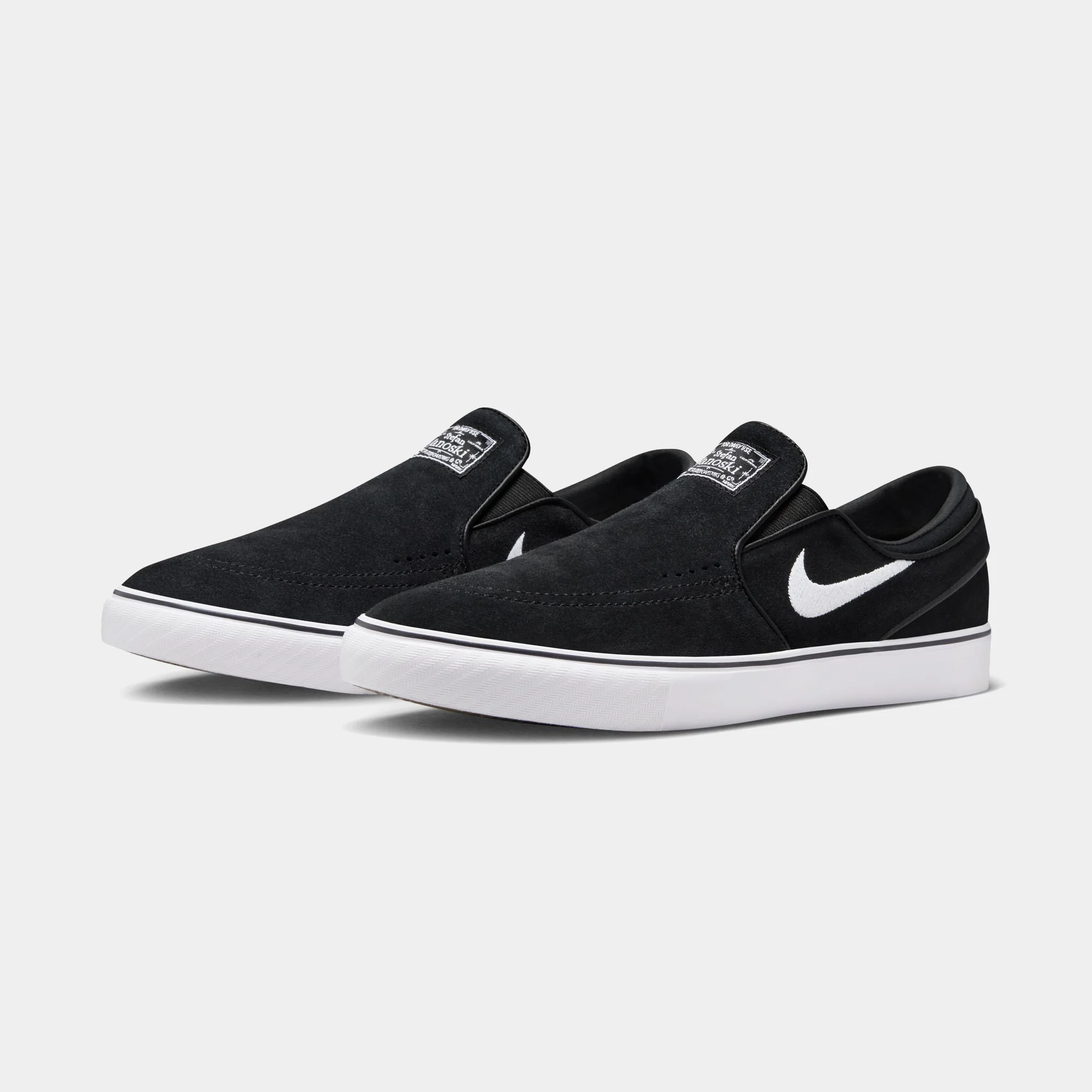 NIKE SB JANOSKI+ SLIP - BLACK/WHITE - Image 2