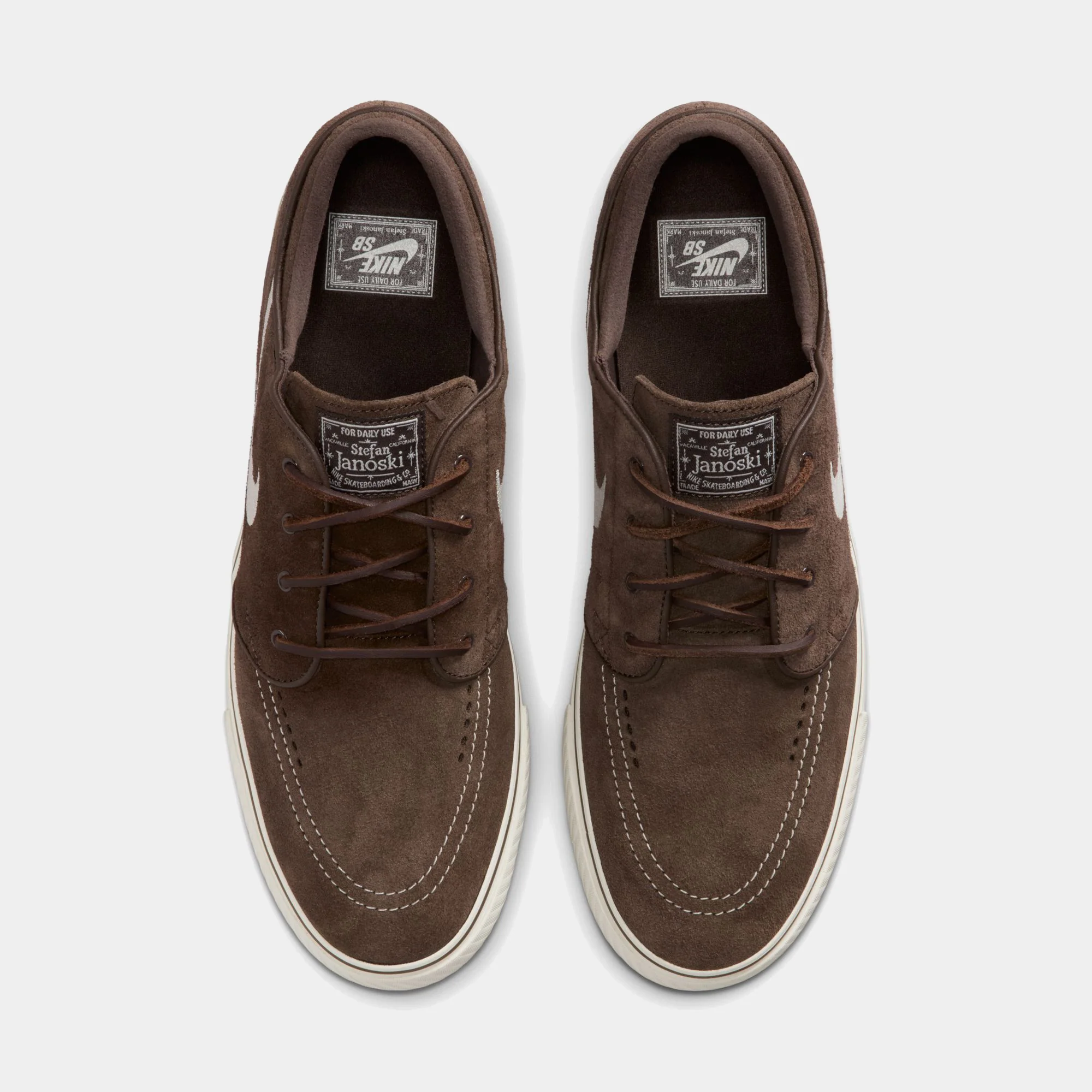 NIKE SB ZOOM JANOSKI OG+ - BAROQUE BROWN/PALE IVORY - Image 3