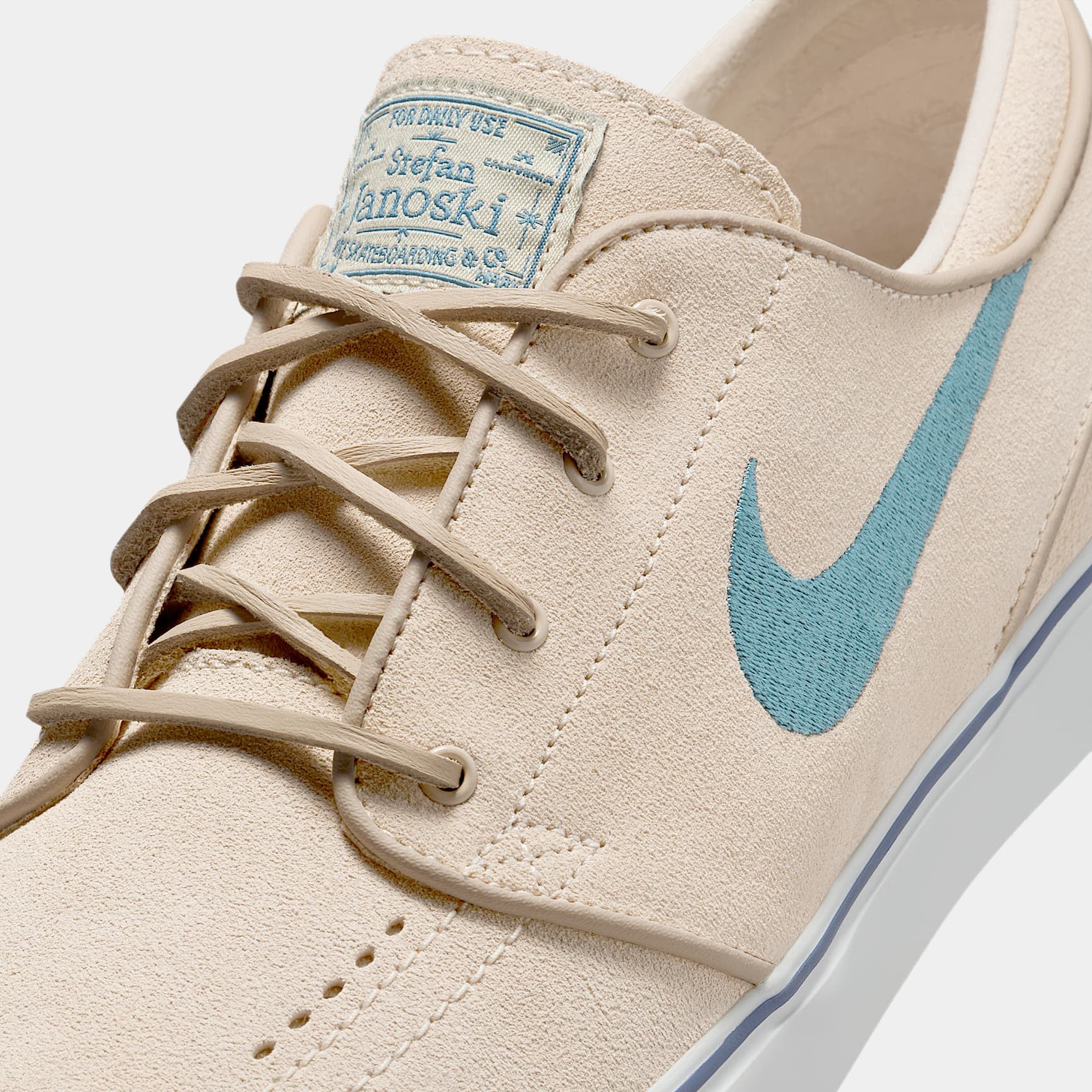 NIKE SB ZOOM JANOSKI OG+ - SANDDRIFT/SMOKEY BLUE - Image 4