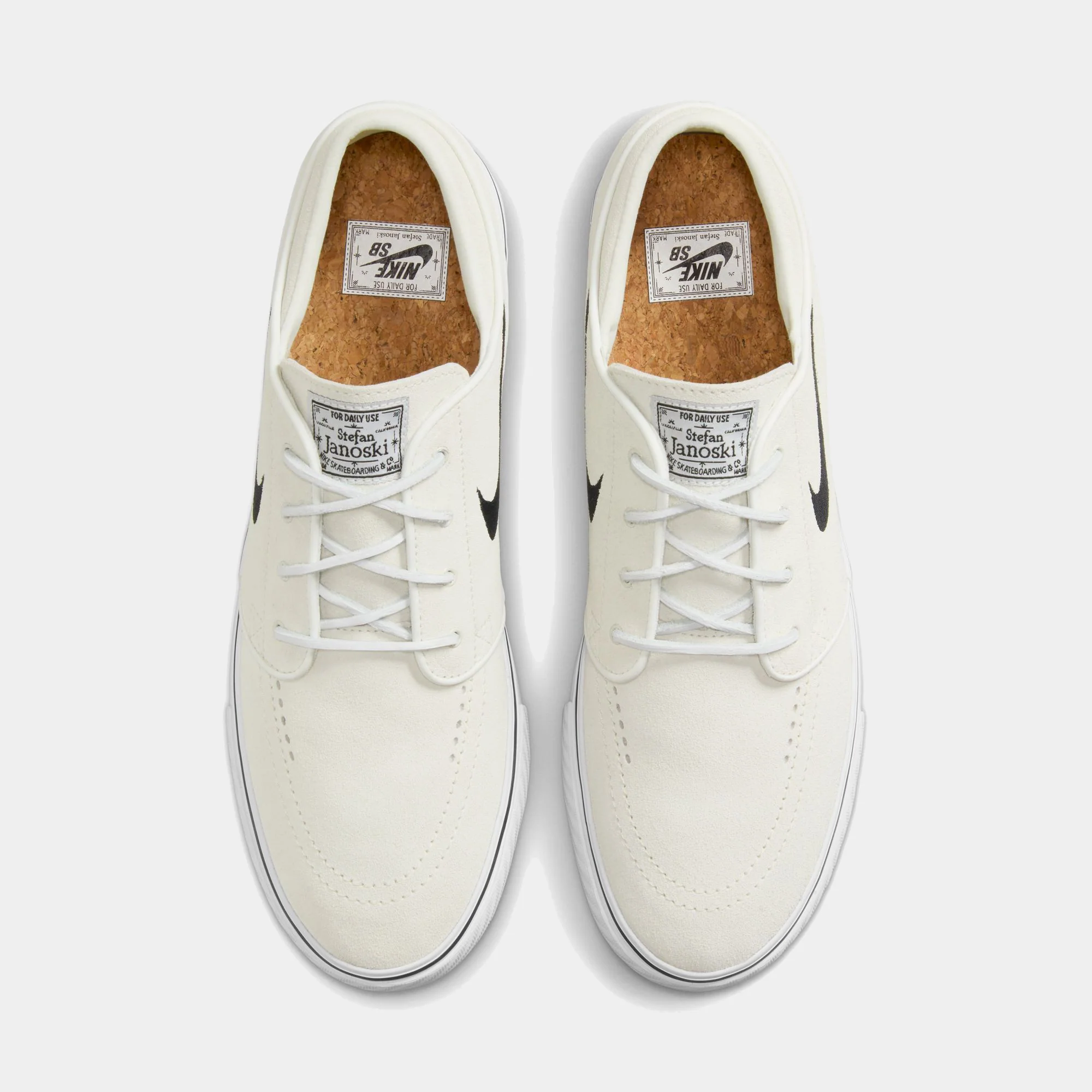 NIKE SB ZOOM JANOSKI OG+ - SUMMIT WHITE/BLACK - Image 3
