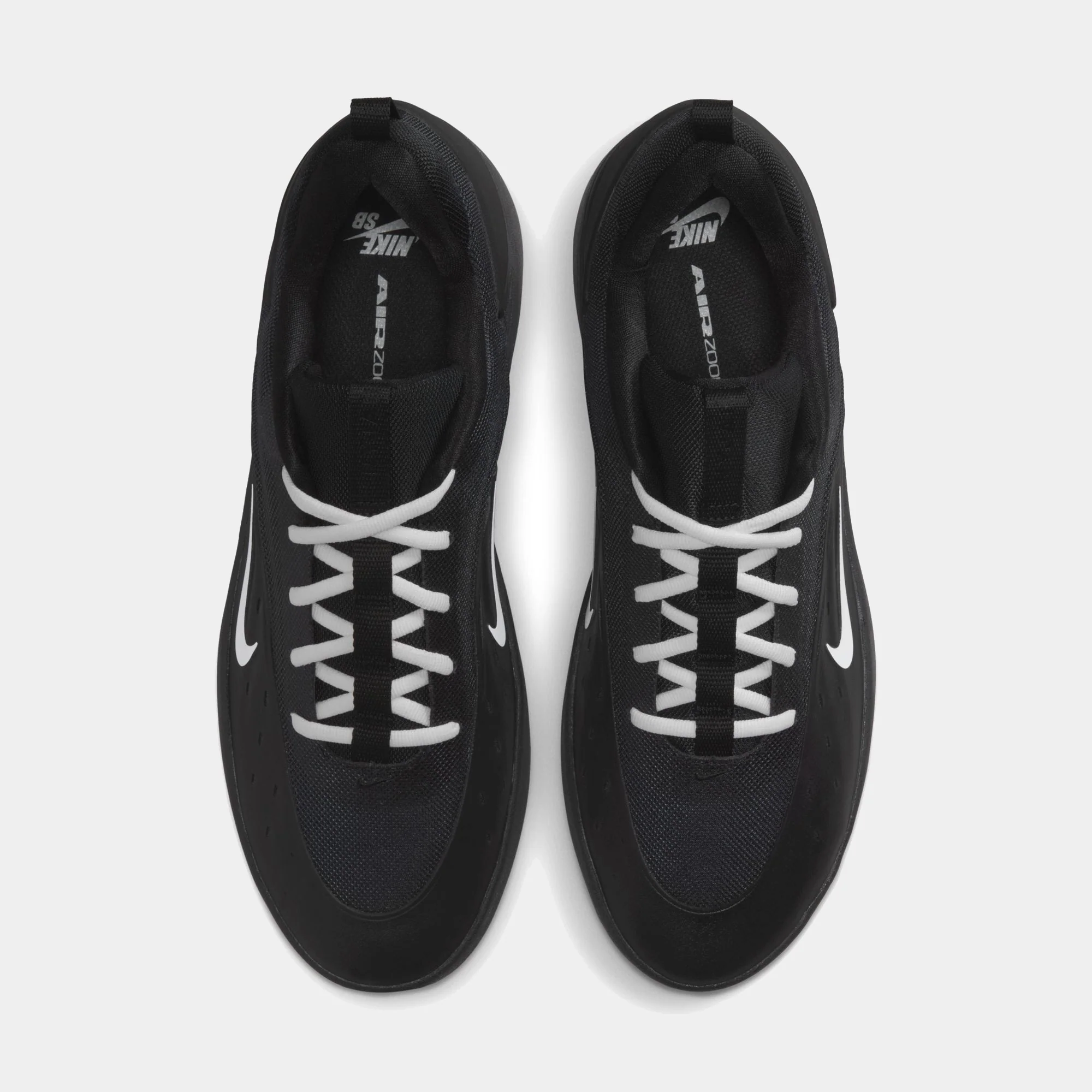 NIKE SB ZOOM NYJAH 4 - BLACK/WHITE - Image 3