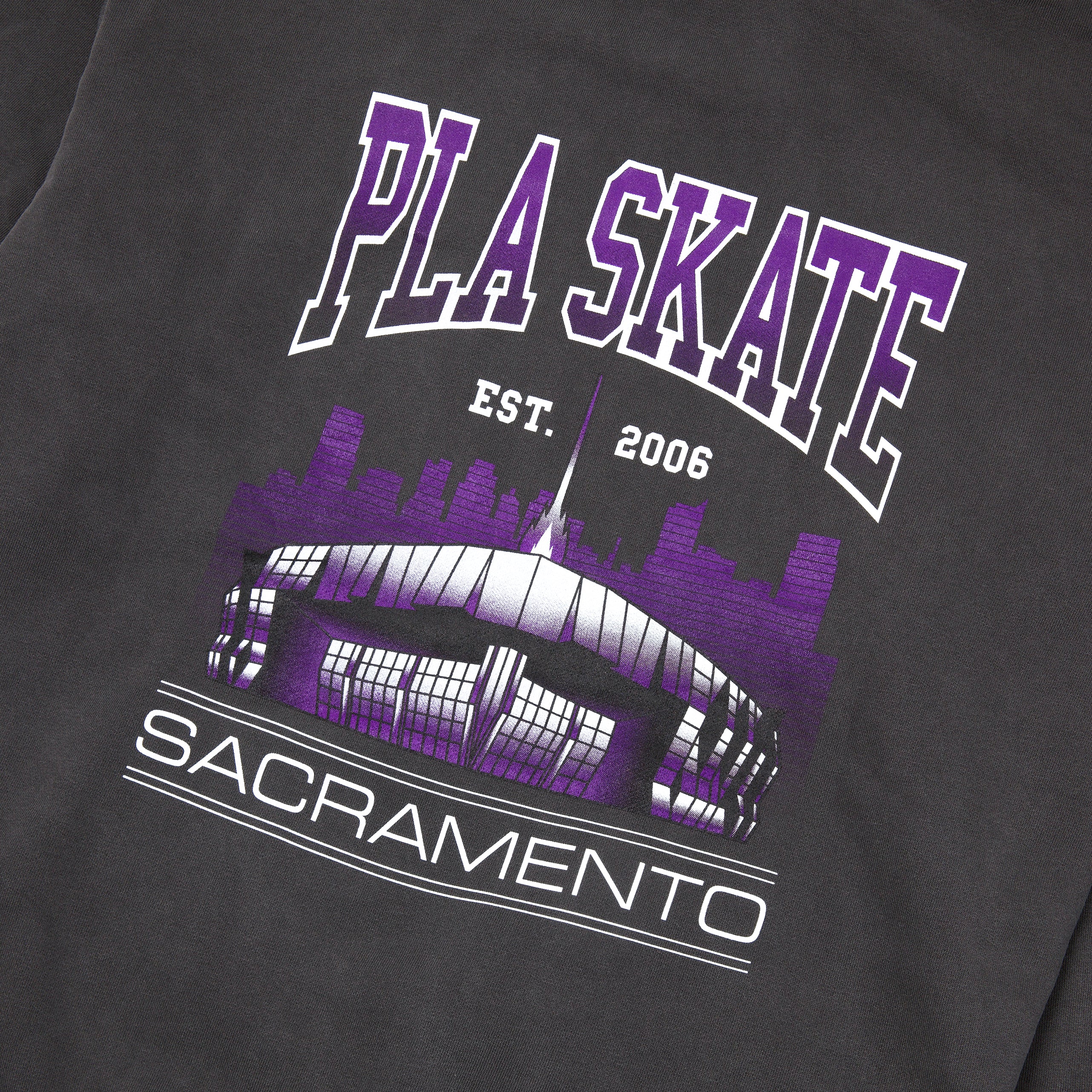 PLA BEAM LOGO HOODIE - PIGMENT BLACK - Image 4