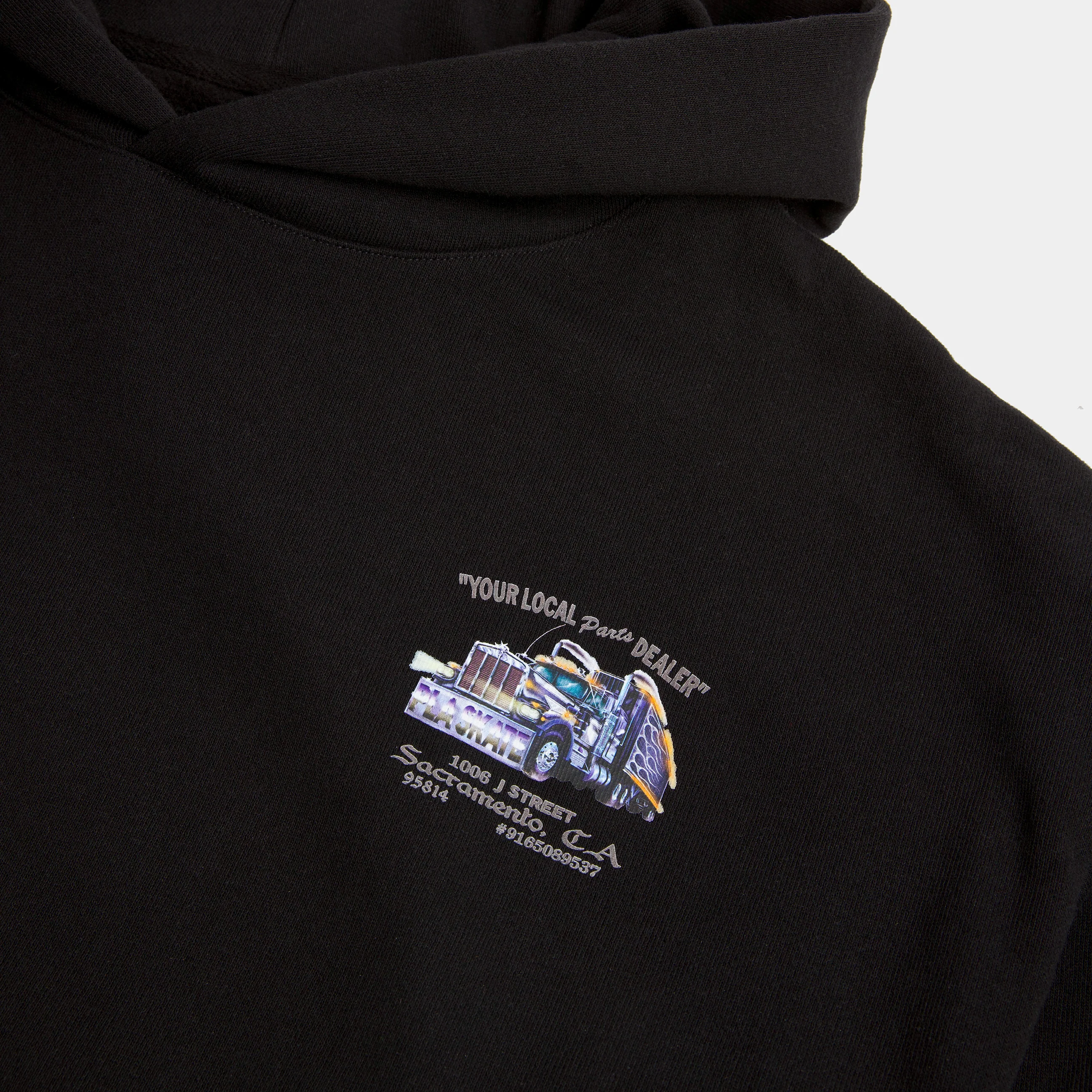 PLA PARTS DEALER HOODIE - BLACK - Image 3