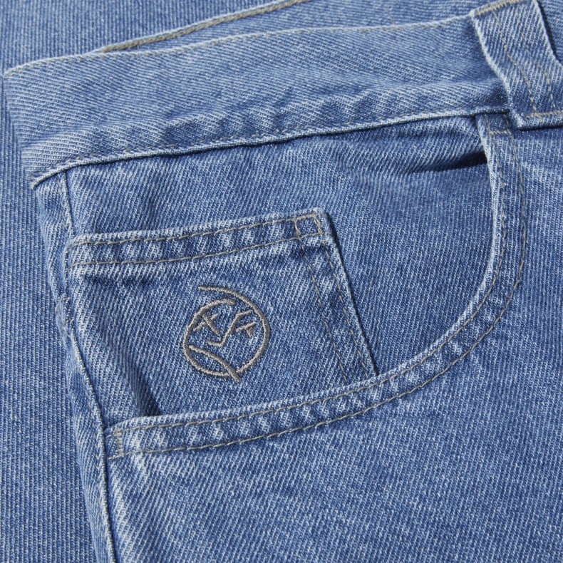 POLAR BIG BOY JEANS - MID BLUE - Image 3