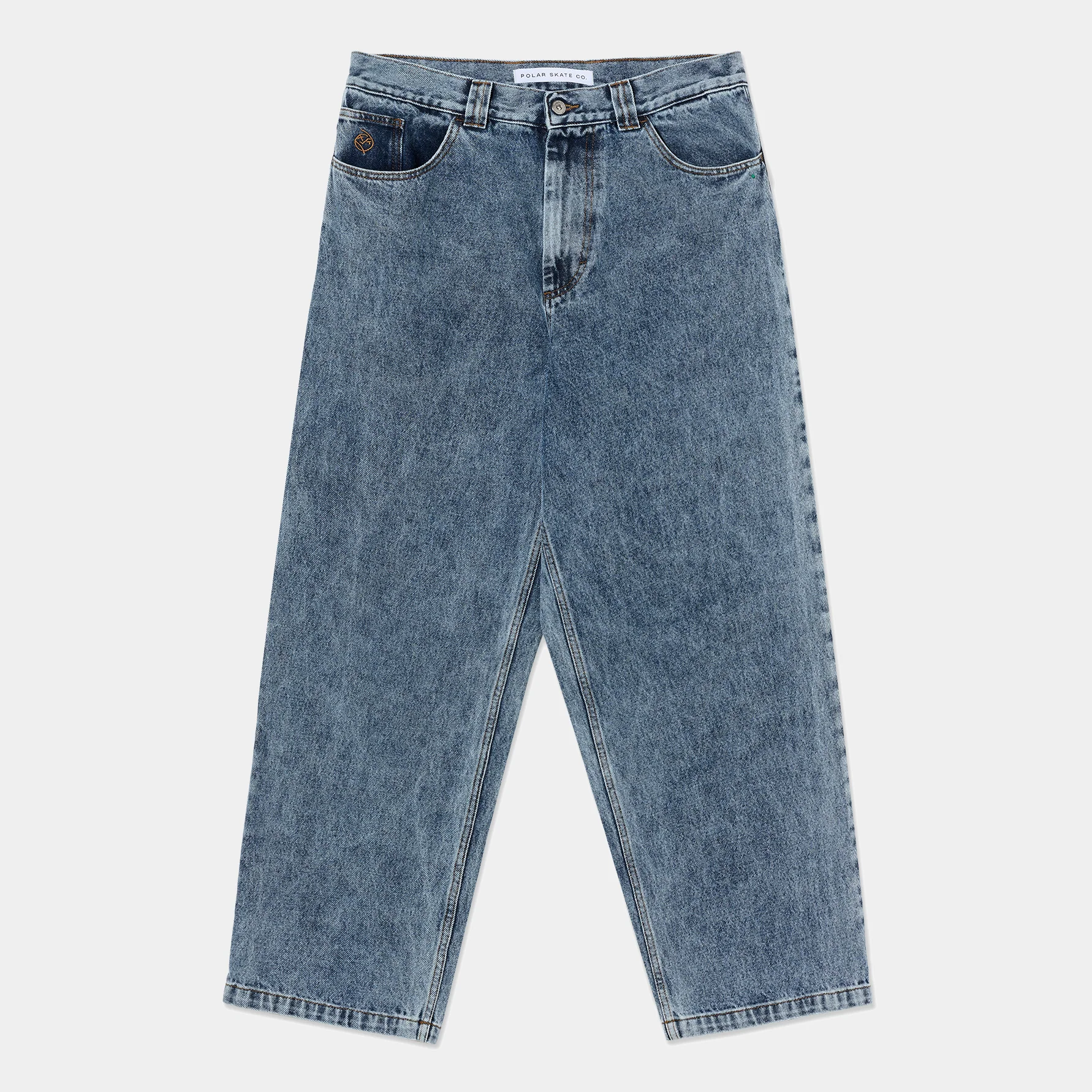 POLAR BIG BOY PANTS - HEAVY WASHED BLUE - Image 2